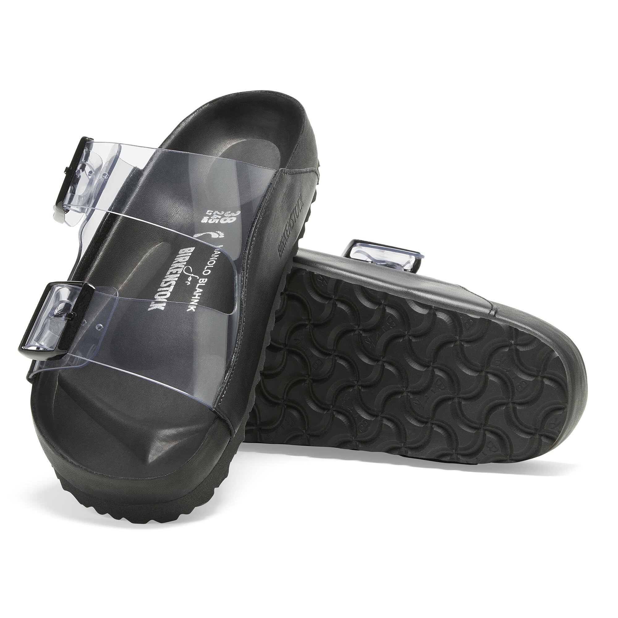 Arizona Manolo Transparent Black