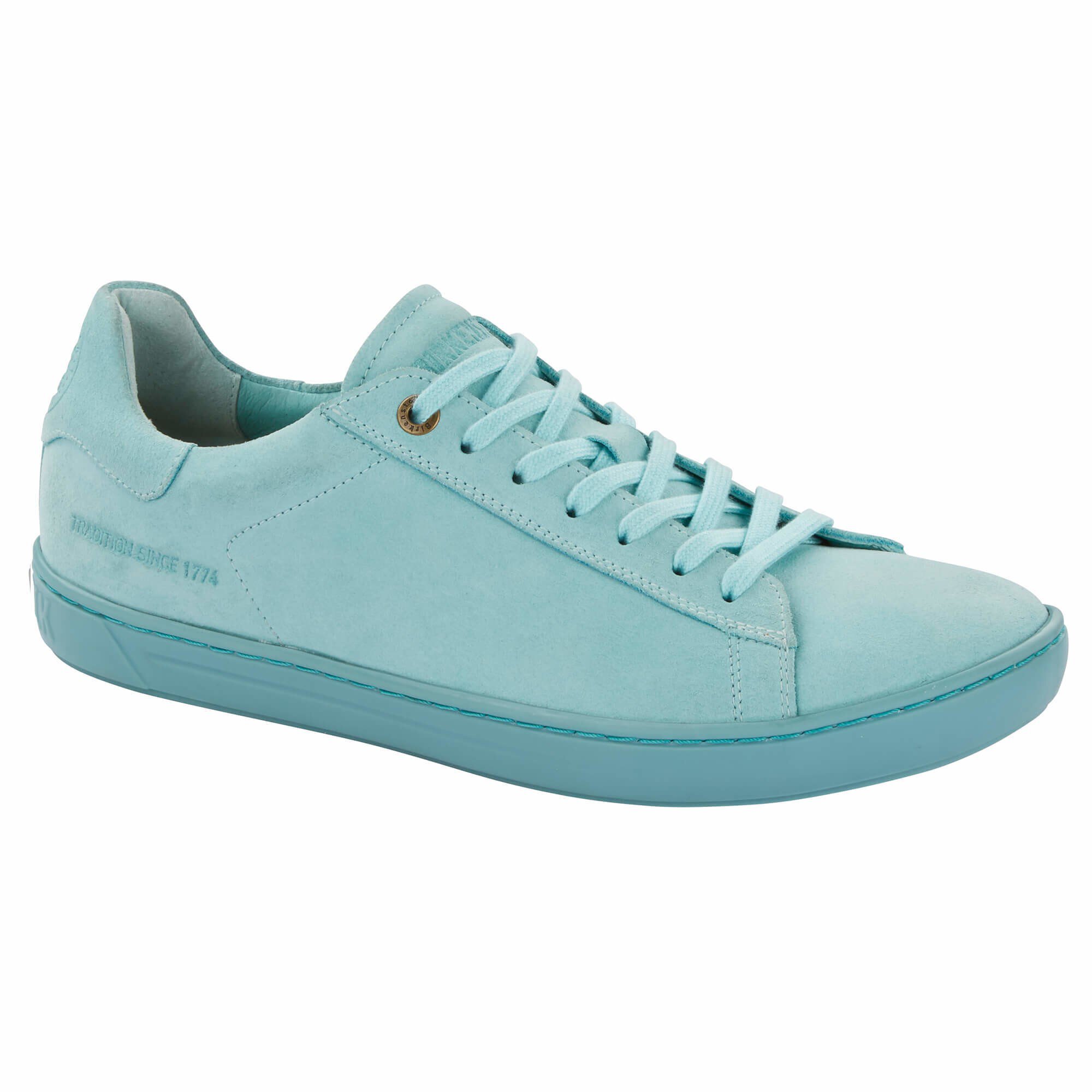 Levin Suede Leather Aqua | shop online at BIRKENSTOCK