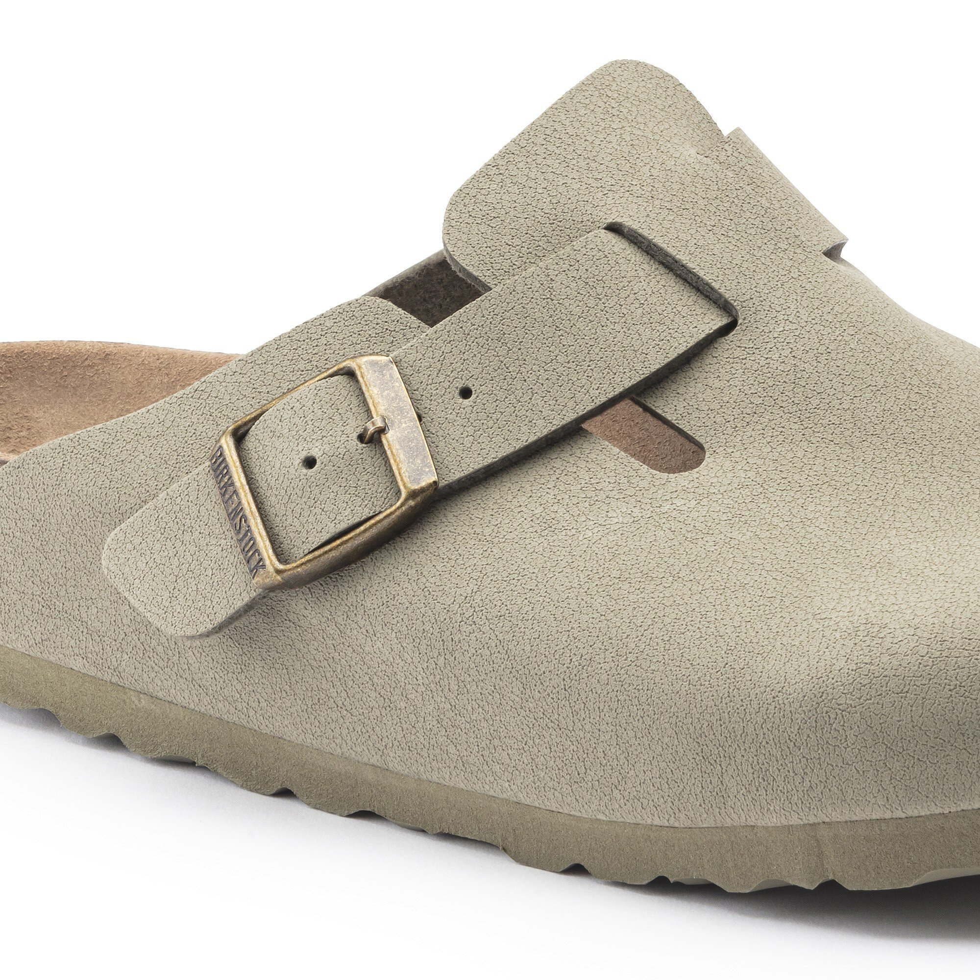 Boston Birkibuc Khaki | BIRKENSTOCK