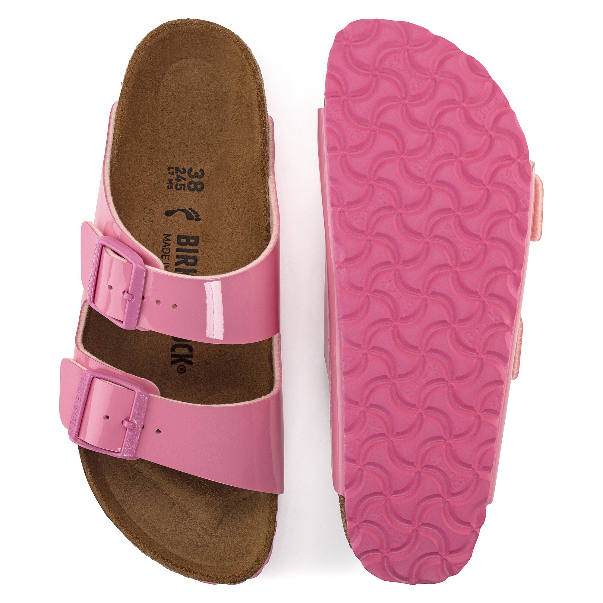 Arizona Birko Flor lak Patent Candy Pink