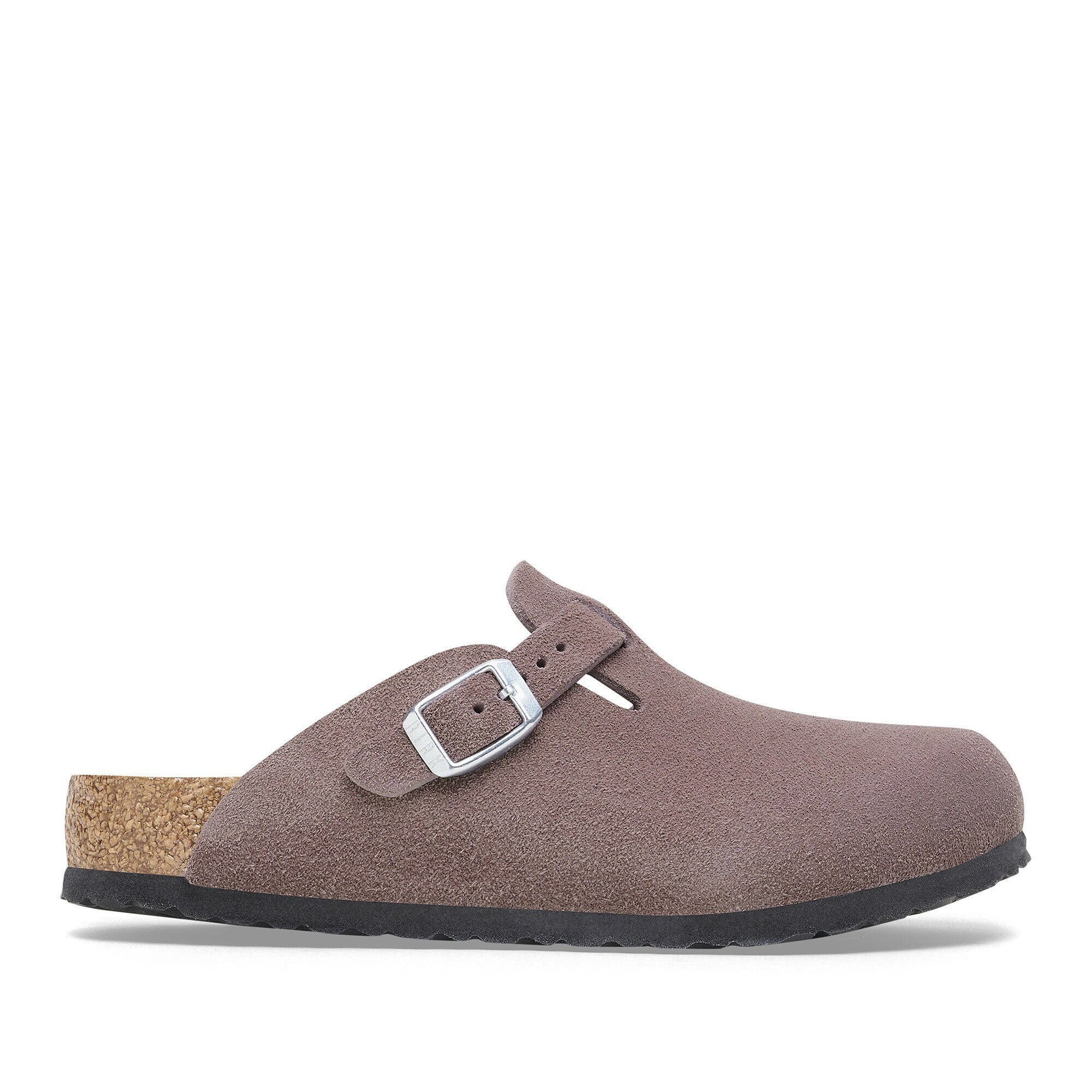 靴 birkenstock boston 28.0 Boston Kids Suede Leather Faded Purple | BIRKENSTOCK