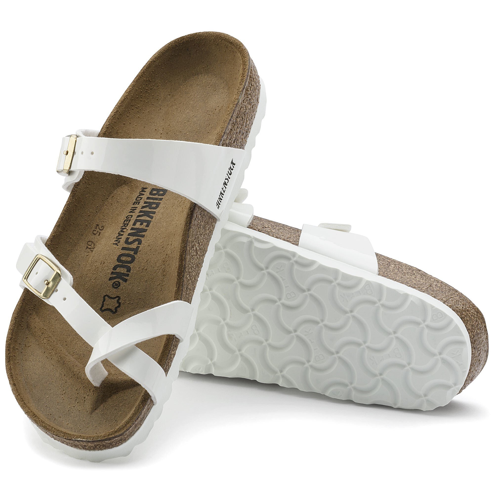 Birkenstock mayari パテントホワイト 36 23cm Mayari Birko-Flor White | BIRKENSTOCK