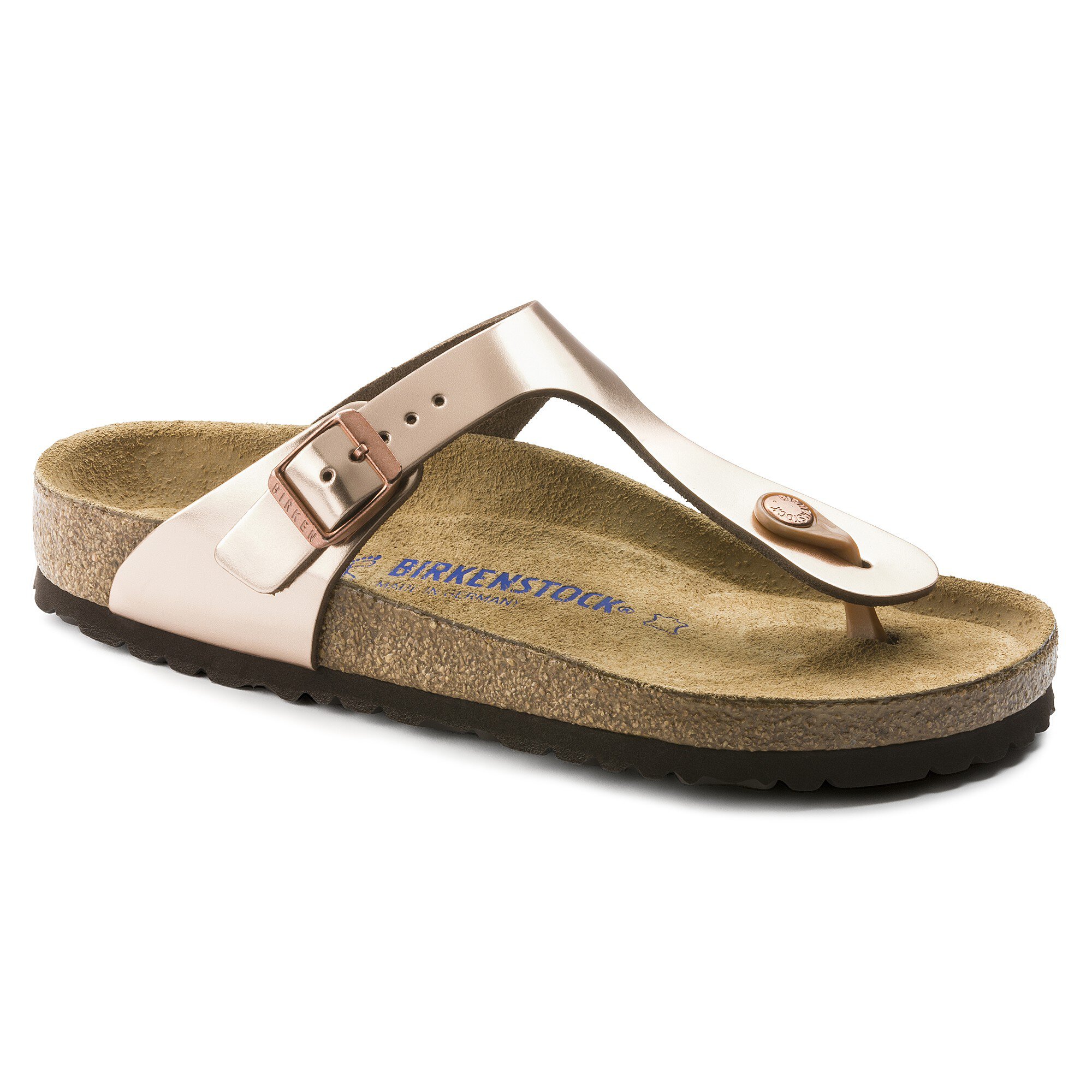 birkenstock gizeh metallic
