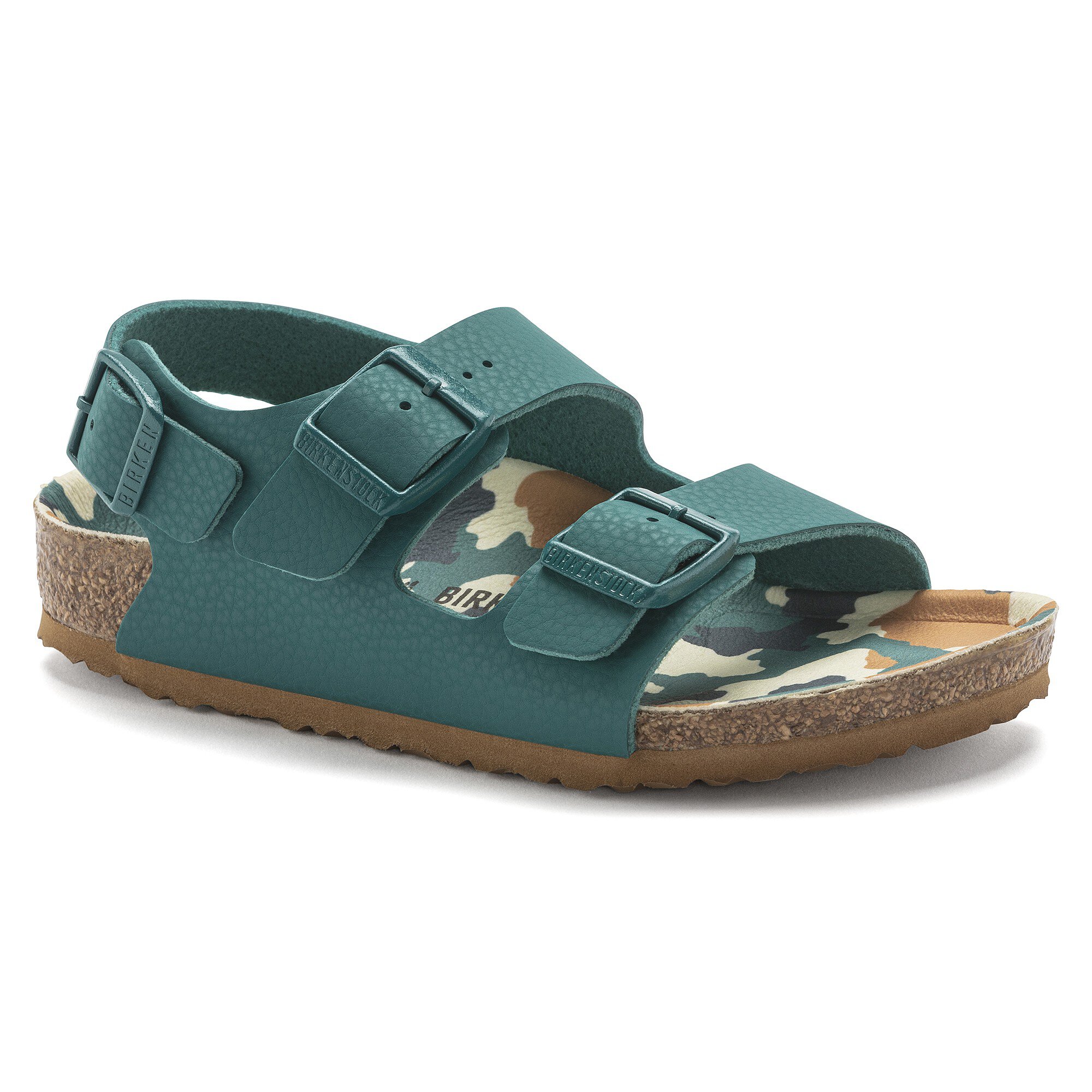 Milano Kids Birko-Flor Desert Soil Dark Teal/Camo