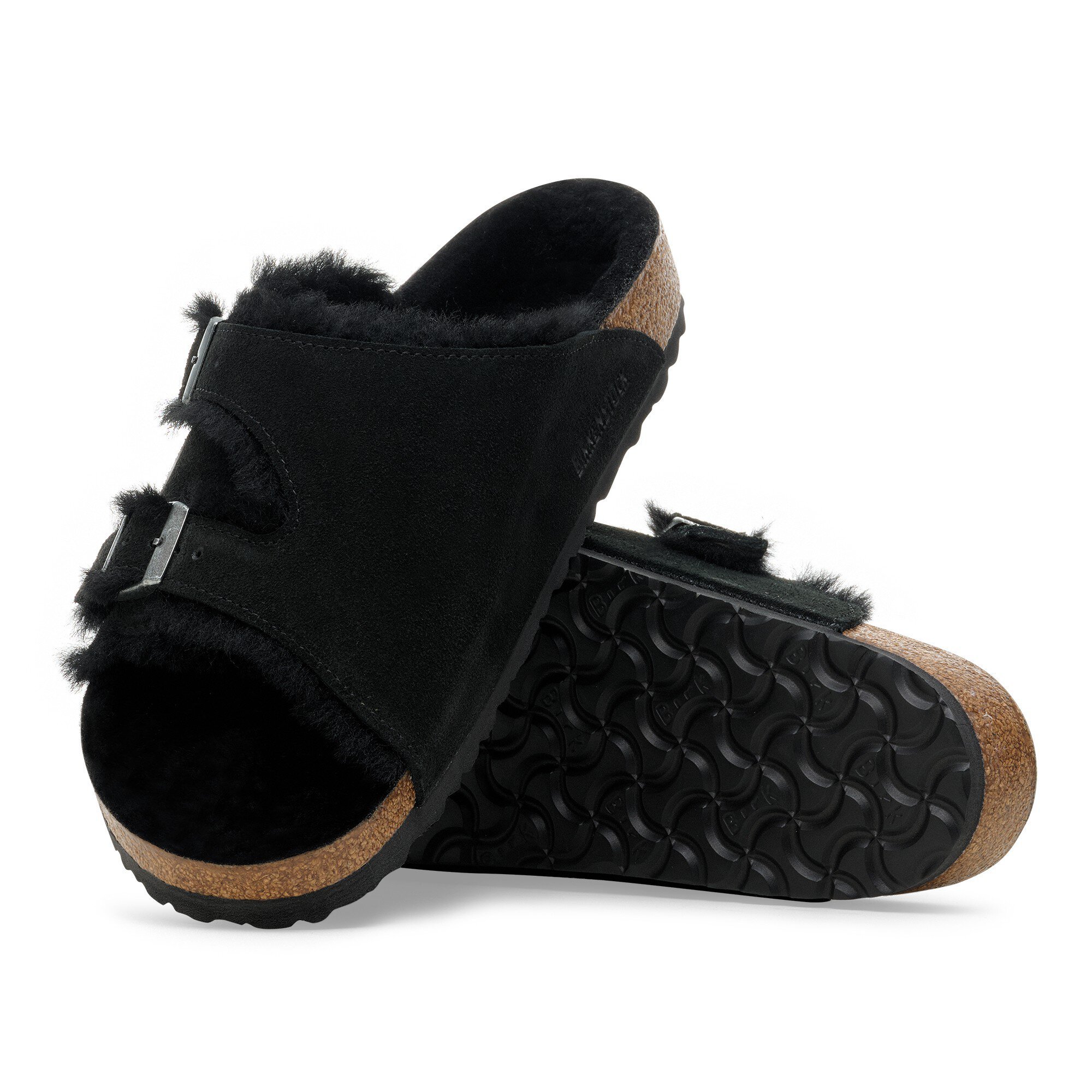 【BIRKENSTOCK】チューリッヒ　スエードレザー - ブラック Zürich / チューリッヒ スエードレザー ブラック | BIRKENSTOCK