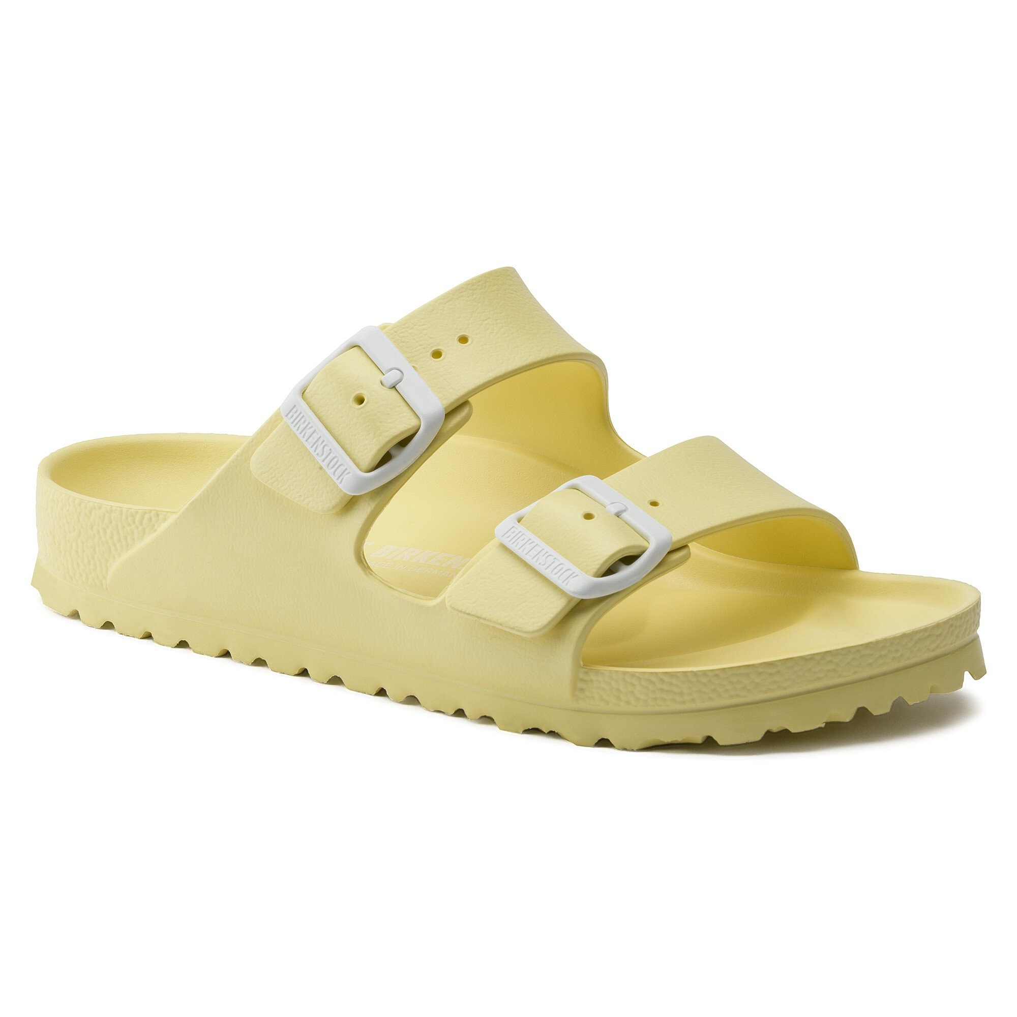 yellow rubber birkenstocks
