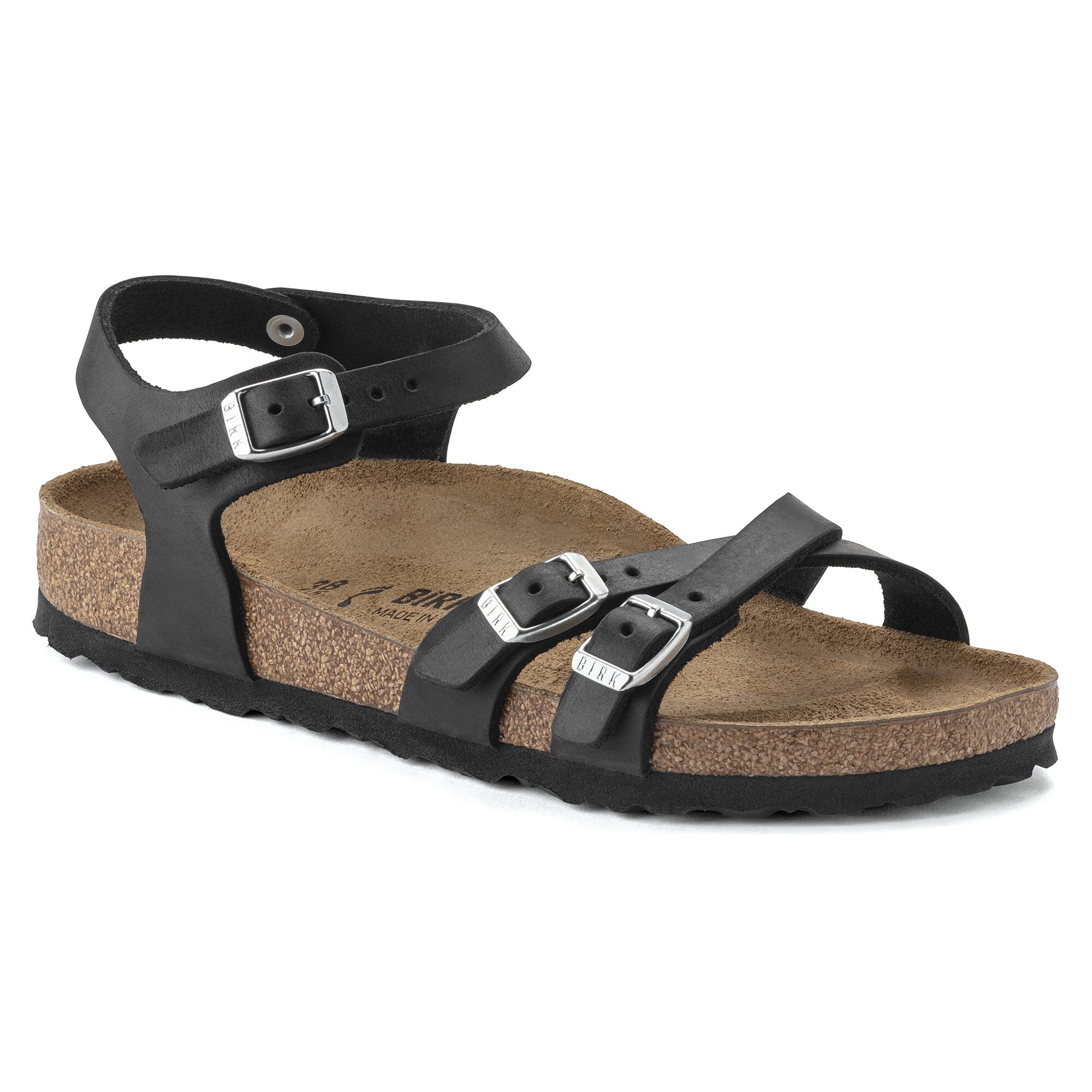Kumba Oiled Leather Black BIRKENSTOCK