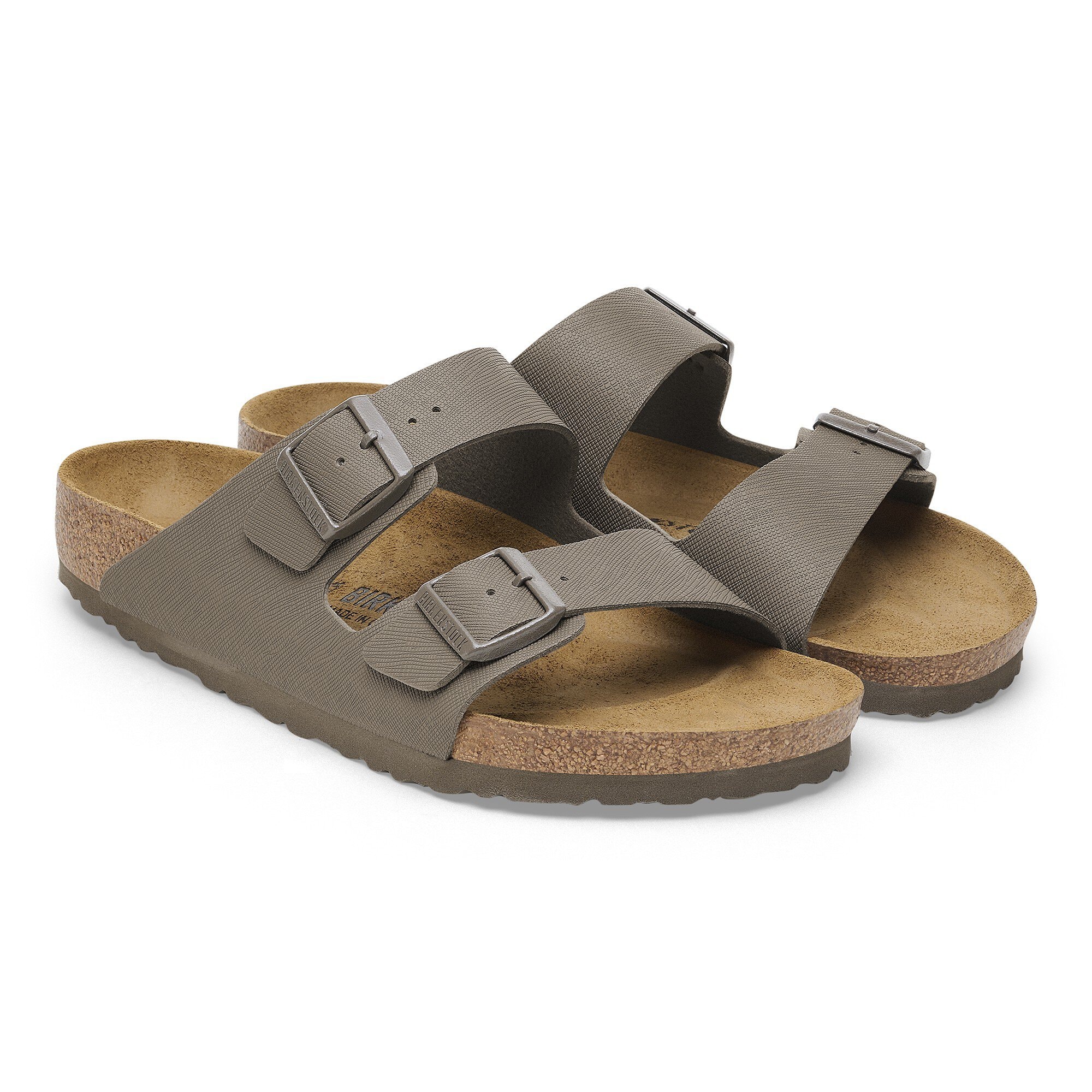 Arizona Birko-Flor Concrete Gray | BIRKENSTOCK
