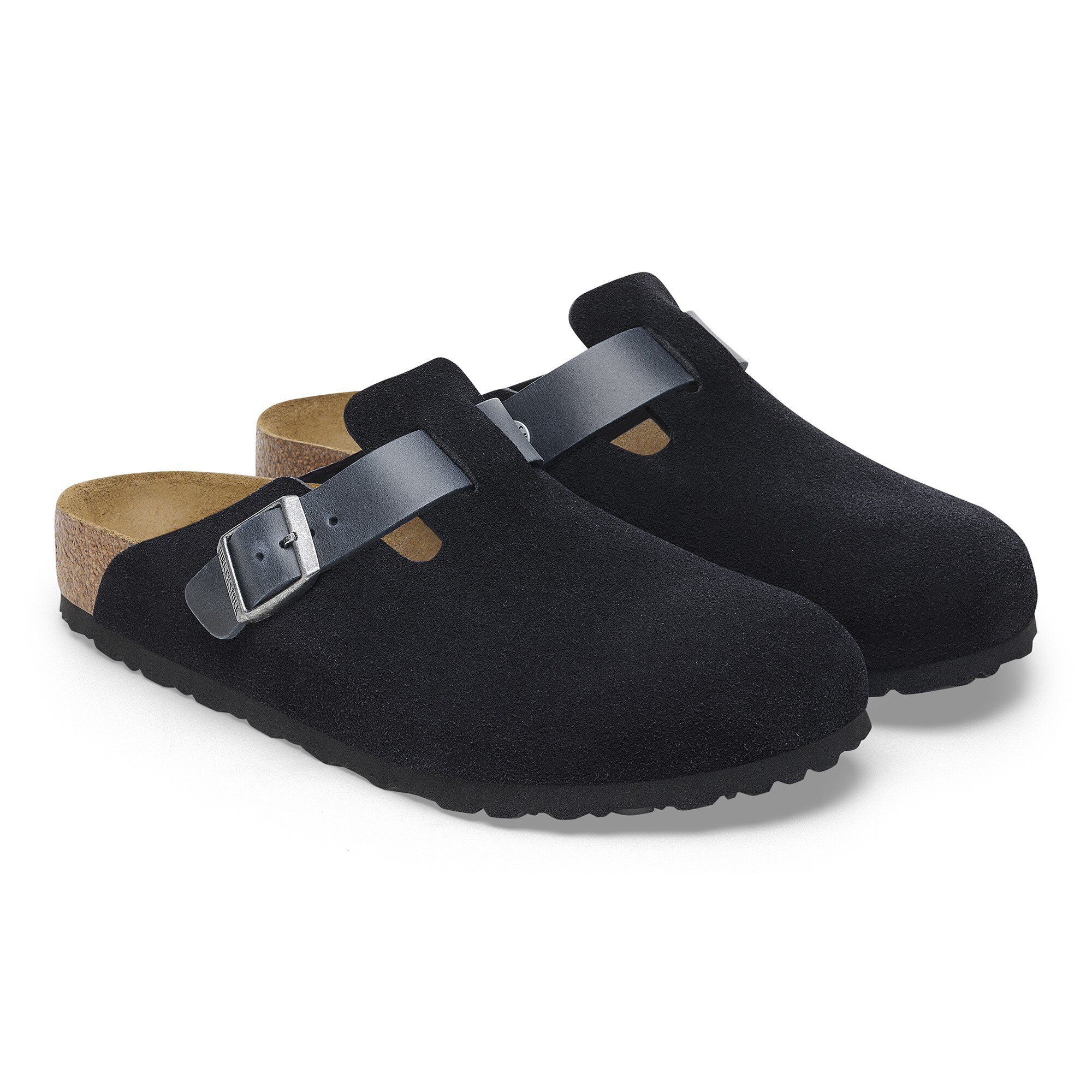 Boston BS Mixed Leather Midnight | BIRKENSTOCK