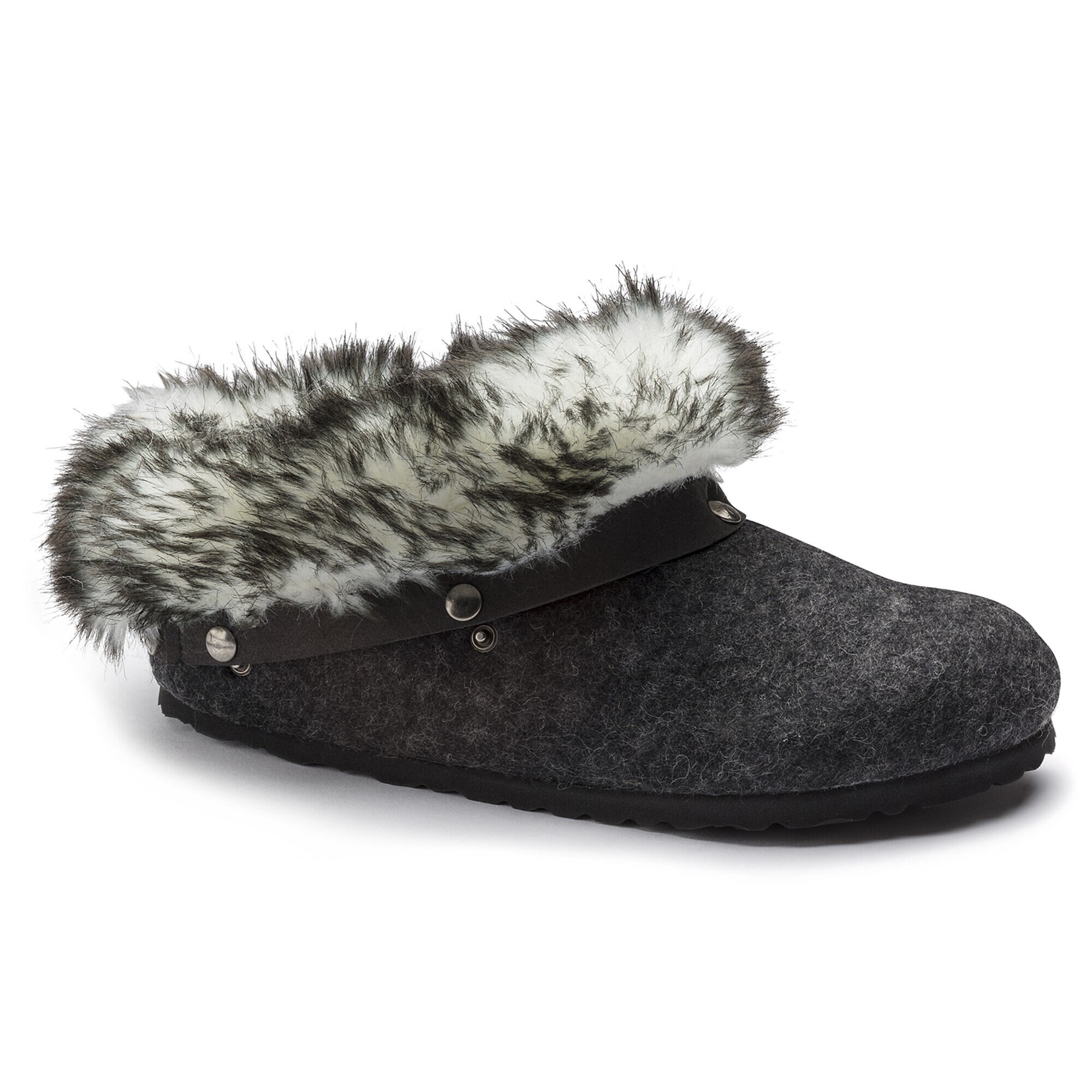 birkenstock kaprun happy lamb clogs