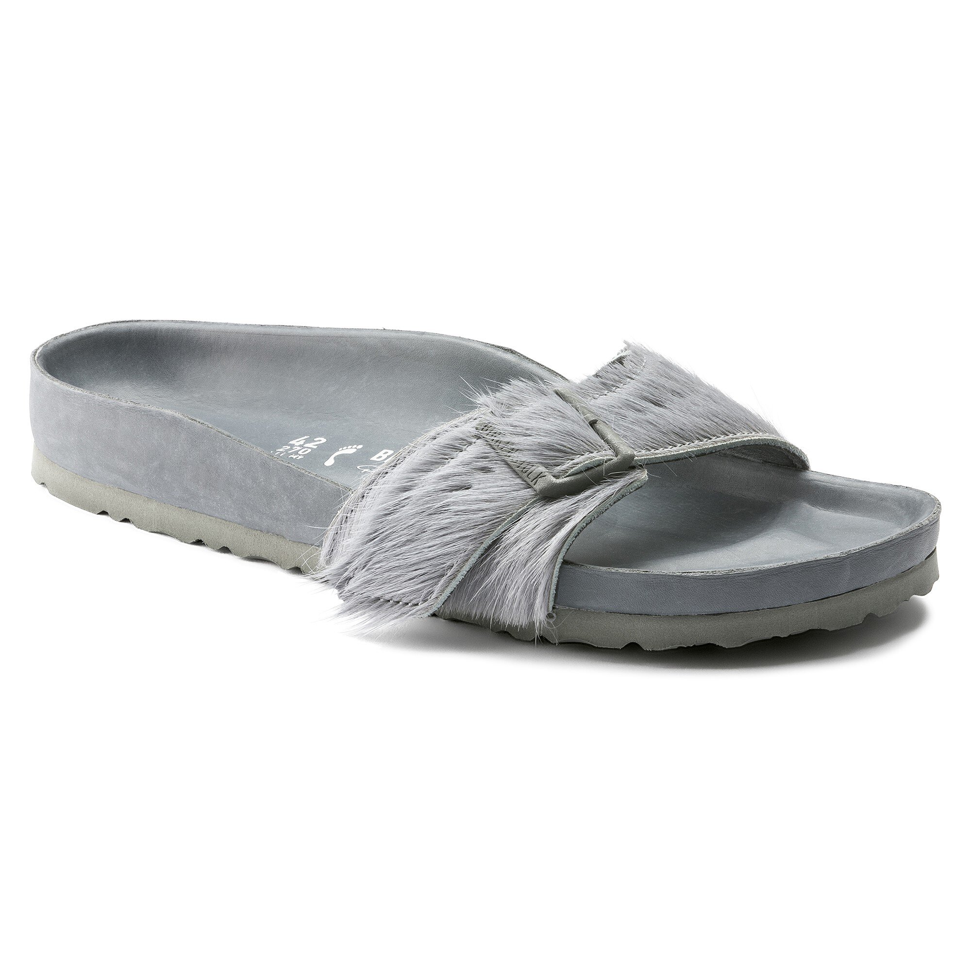 rick owens birkenstock fur