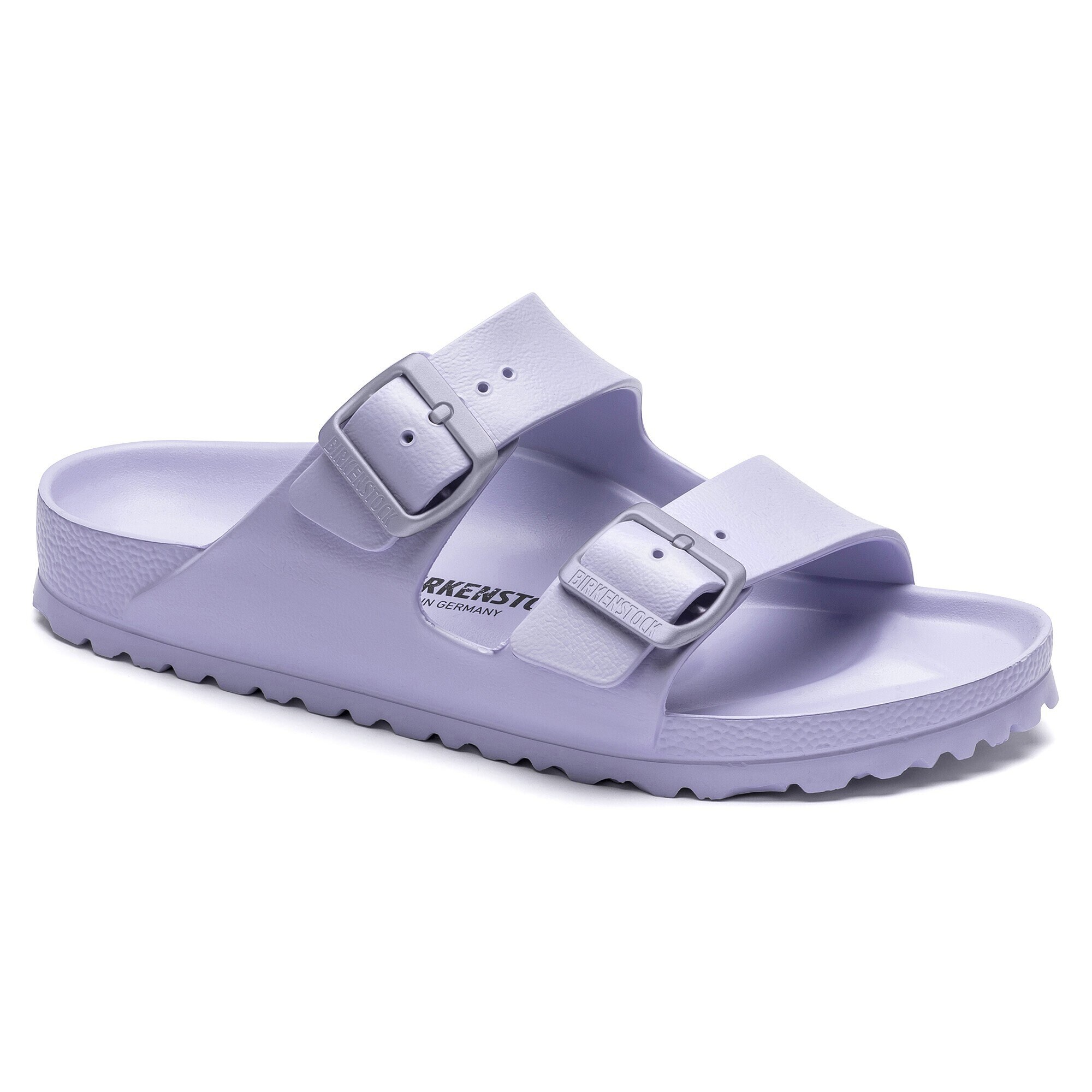 rubber birkenstock purple