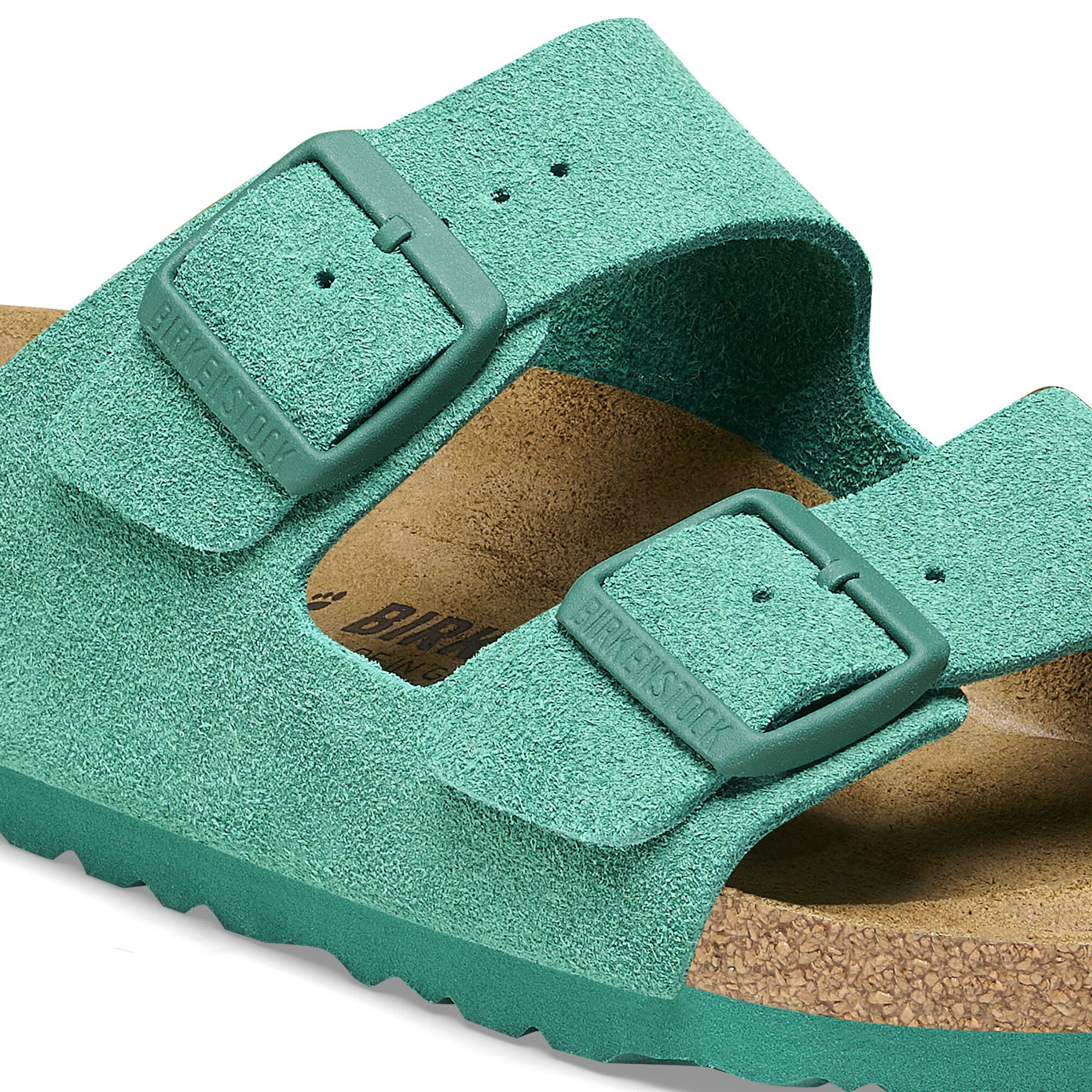 Arizona Veloursleder Digital Green BIRKENSTOCK