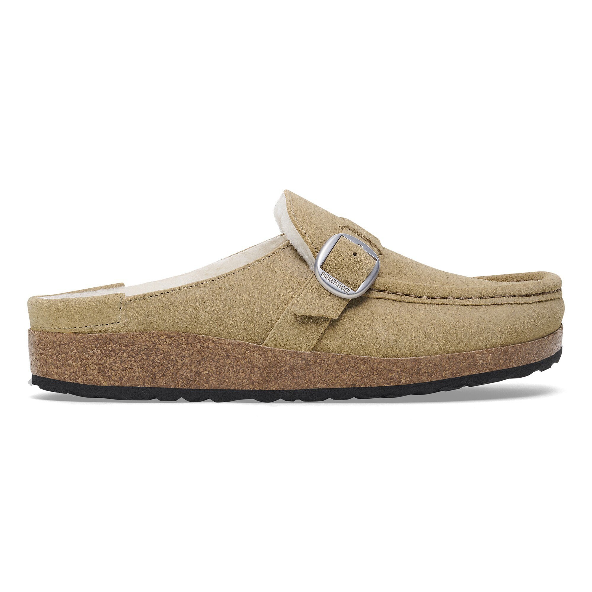デパート 送料無料 Buckley Shearling Suede Leather Taupe | BIRKENSTOCK 靴