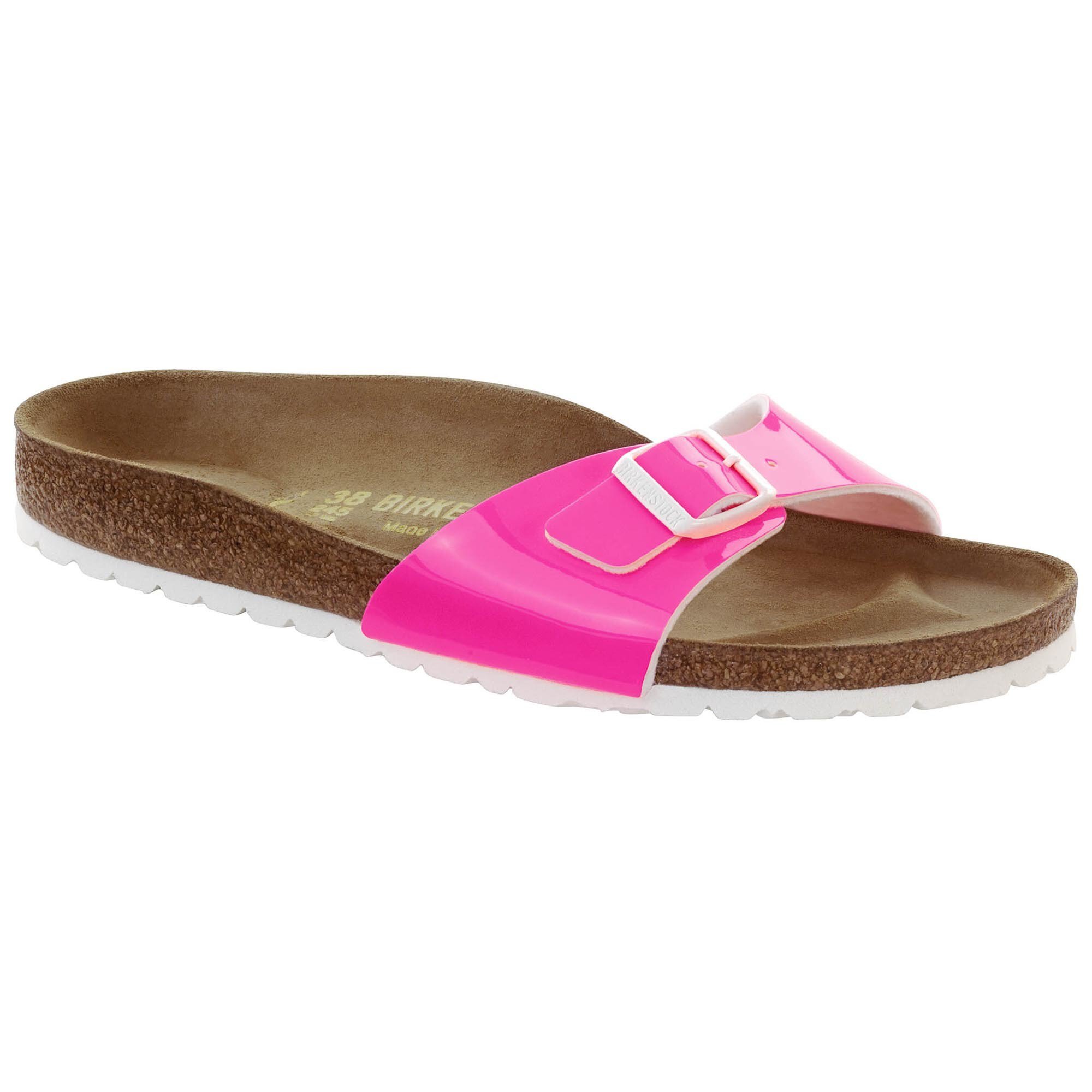 Madrid Birko-Flor Patent Pink BIRKENSTOCK