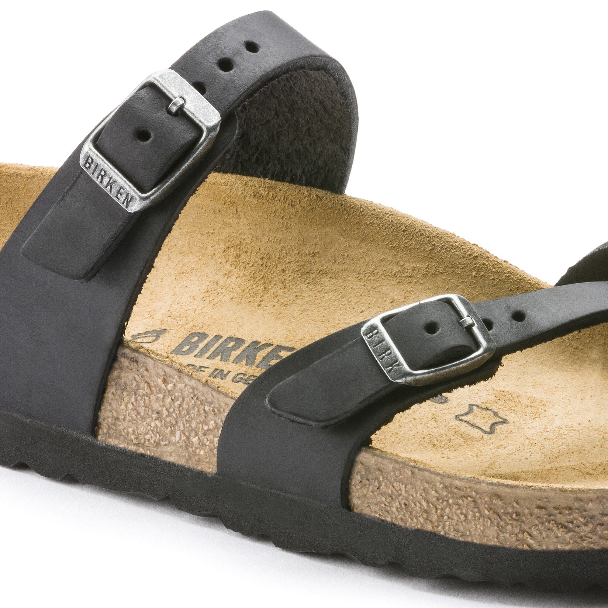 Mayari Oiled Leather Black BIRKENSTOCK