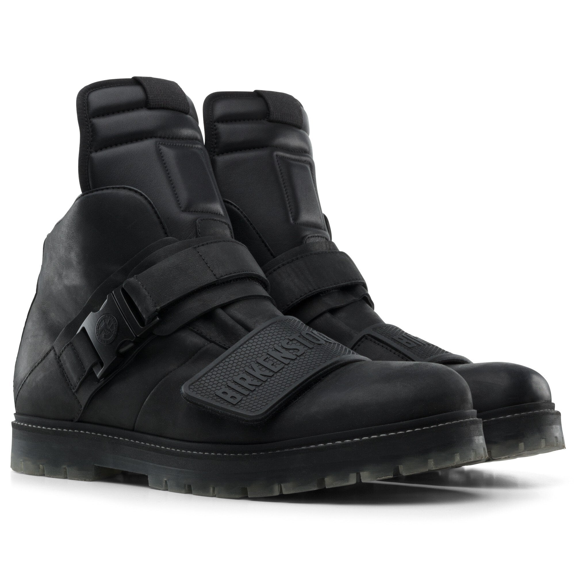 Kviksølv Plateau hemmeligt Rick Owens Hancock Rotterhiker Leather Black | BIRKENSTOCK