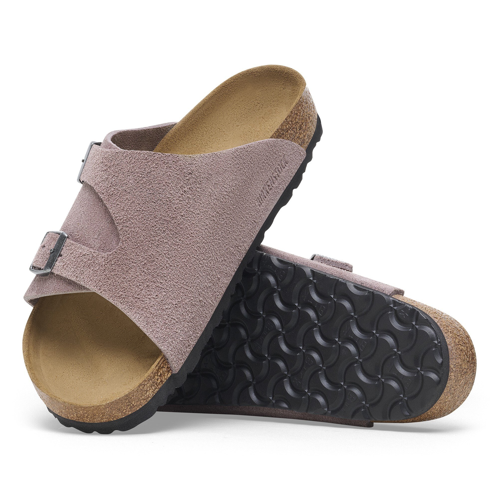 靴 Birkenstock Zürich Suede Leather Faded Purple | BIRKENSTOCK