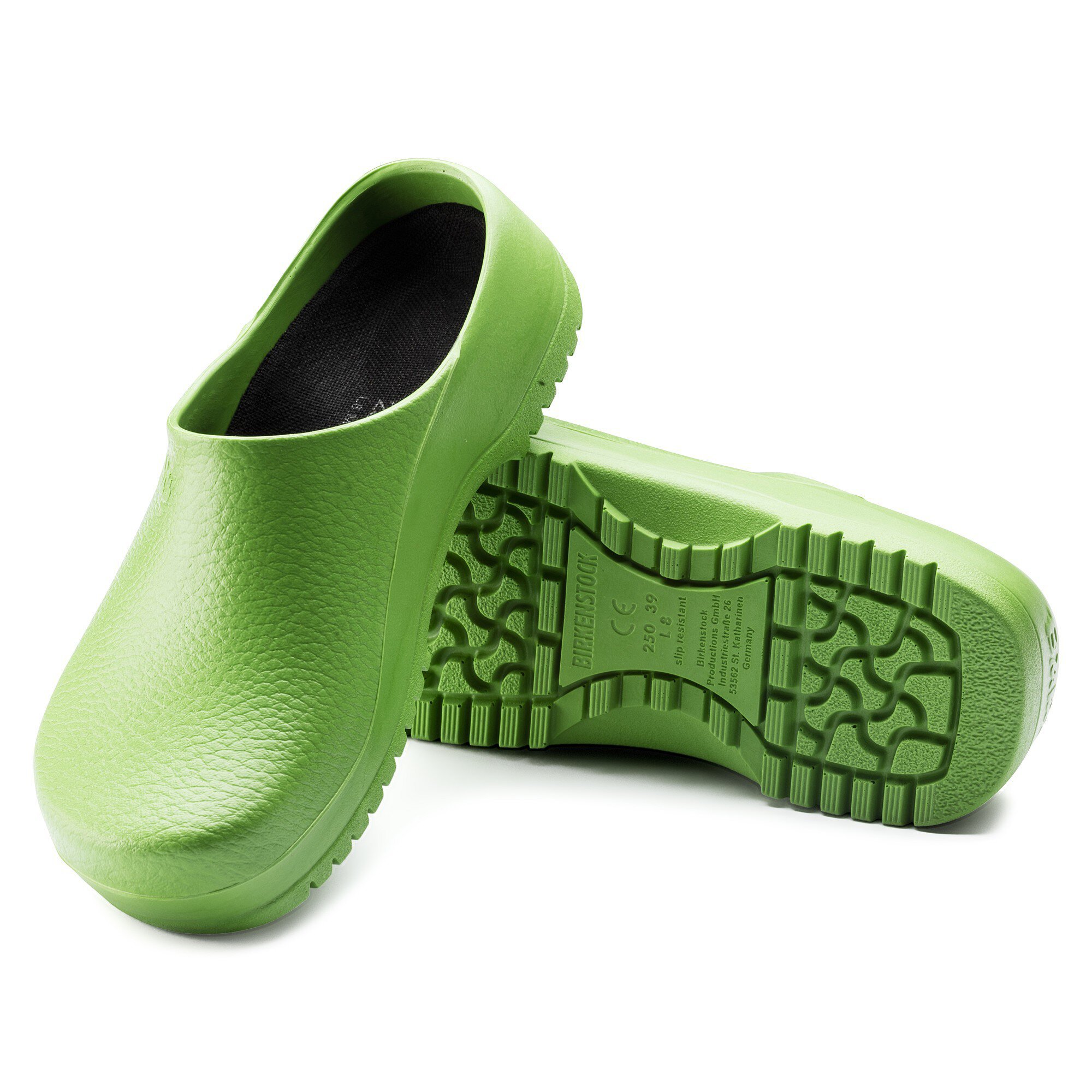 Birkenstock Super Birki Polyurethane Apple Green Clogs