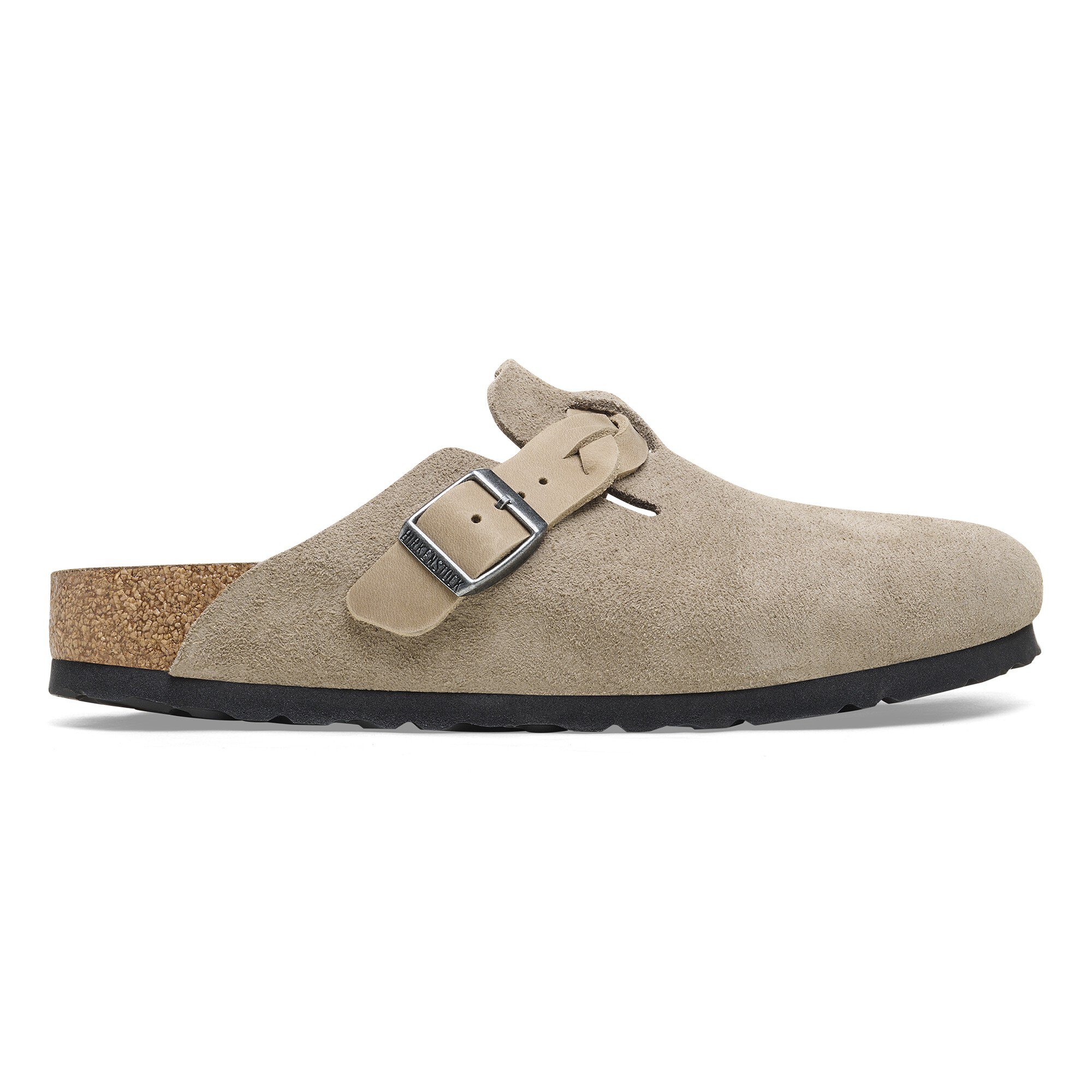 Birkenstock boston taupe suede Clearance