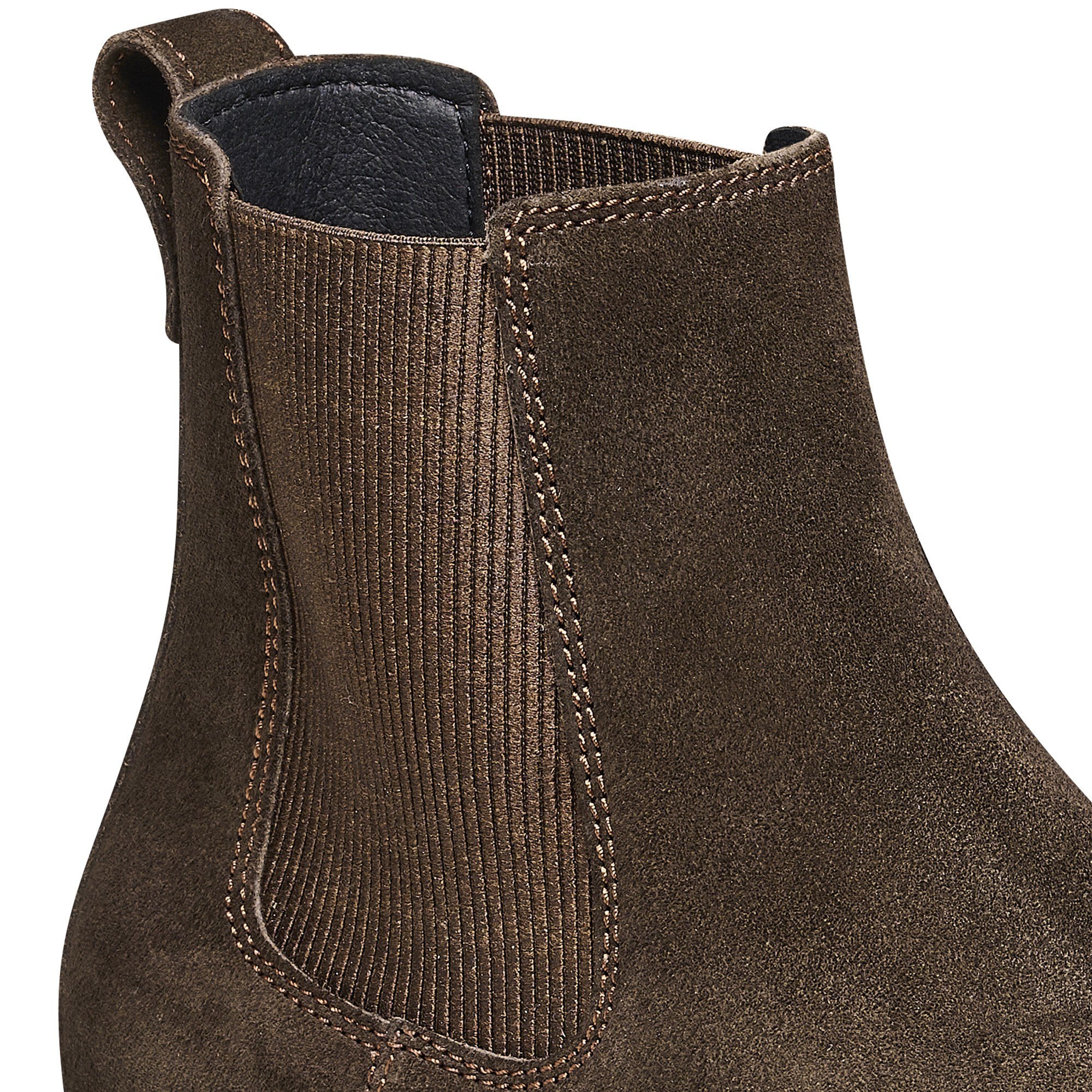 Highwood Slip On Men Suede Leather Mocha | BIRKENSTOCK