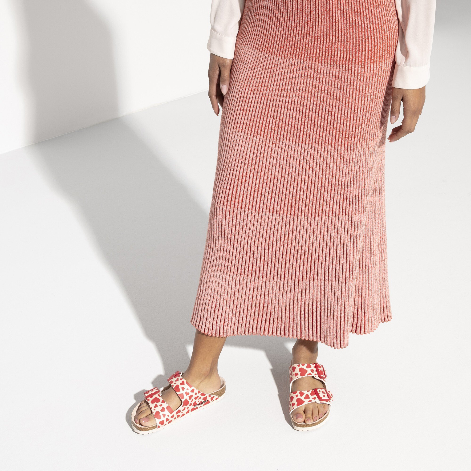 Birkenstock arizona hearts red Clearance