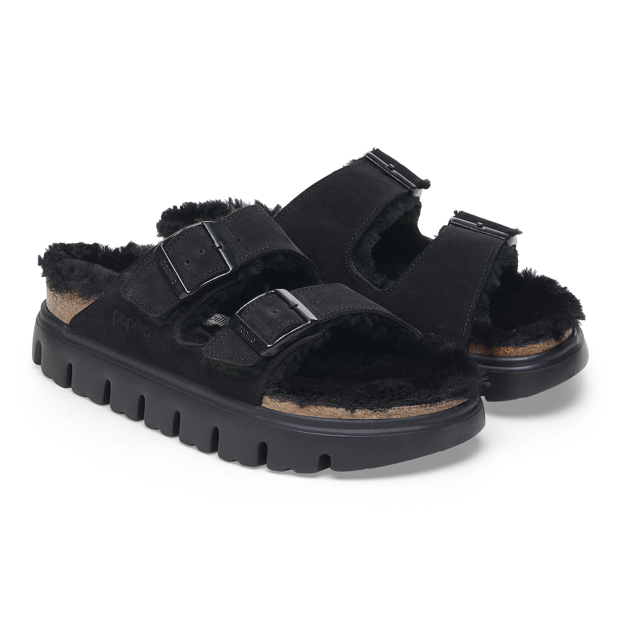 Arizona Shearling Suede Leather Faded Purple | BIRKENSTOCK