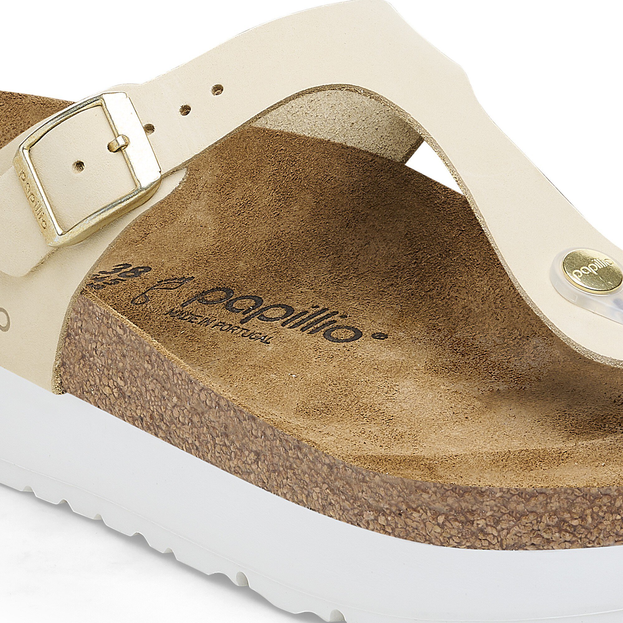 gizeh platform leather