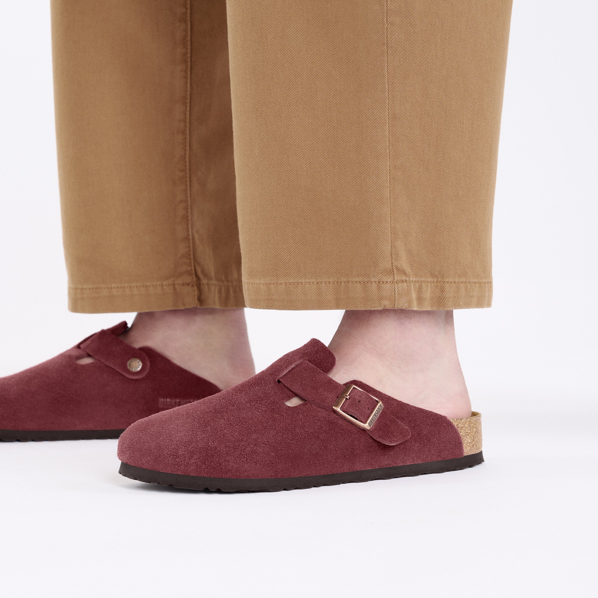 Boston Suede Leather Zinfandel | BIRKENSTOCK