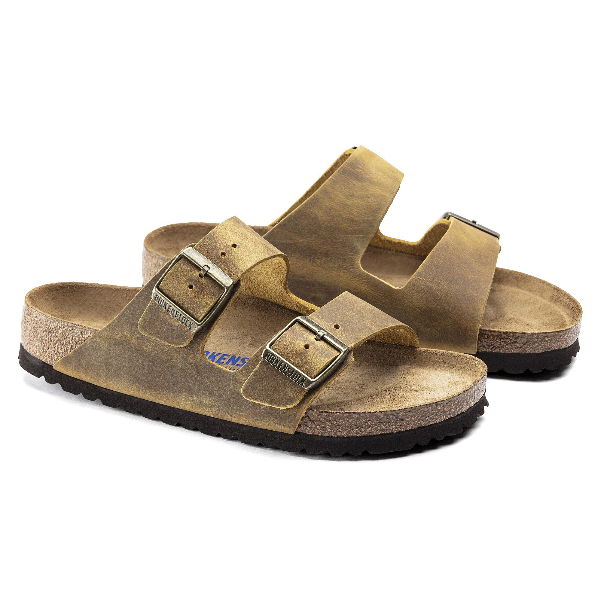 birkenstock arizona soft footbed ochre