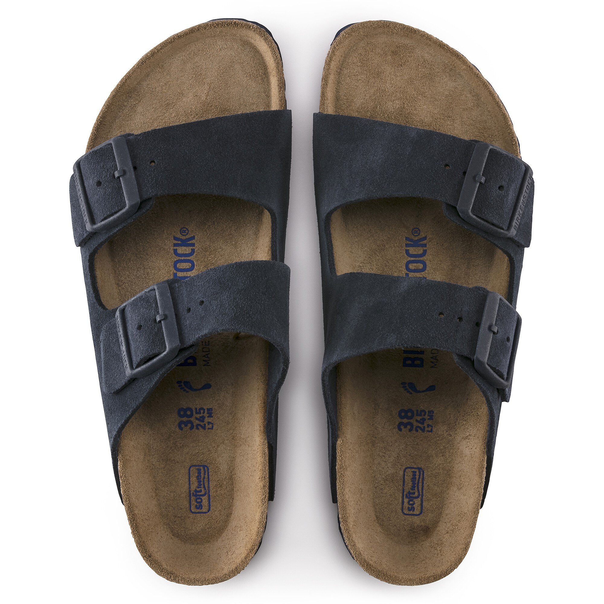 Birkenstock Arizona Shimmer Suede Sandal - 20738307