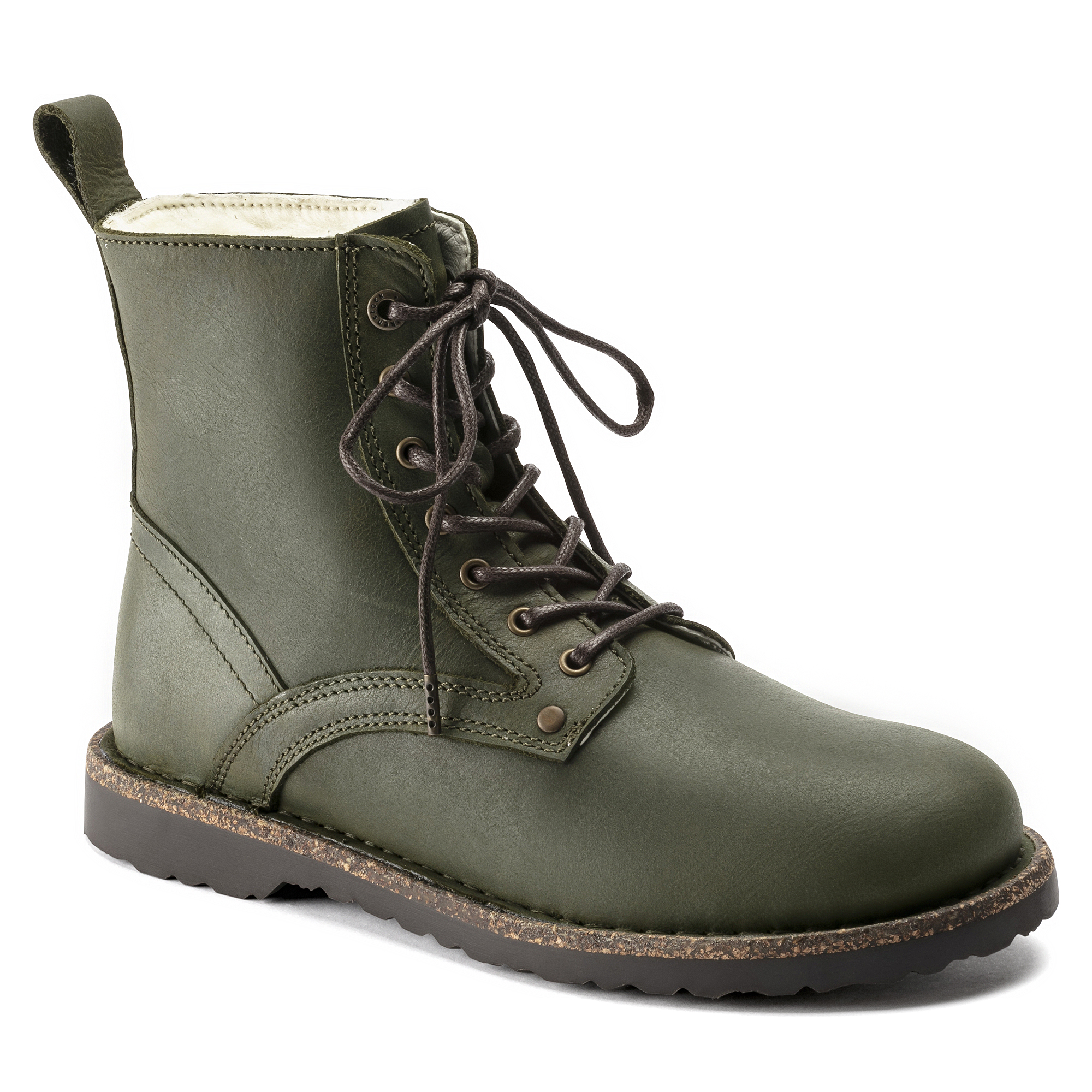 birkenstock shearling boots