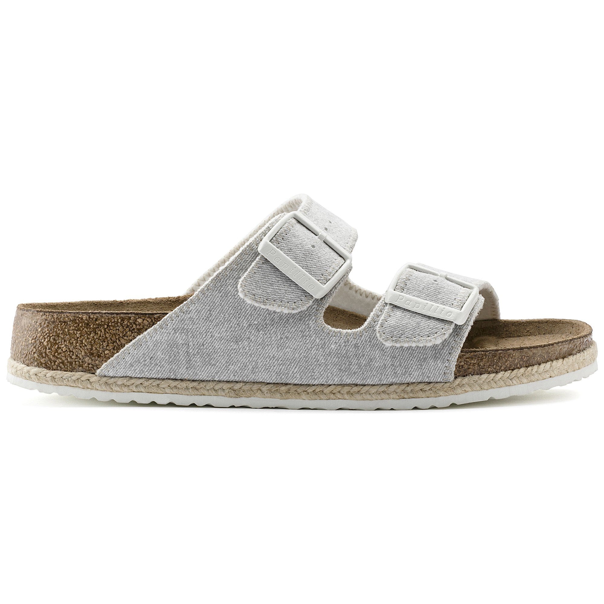 light grey birkenstocks