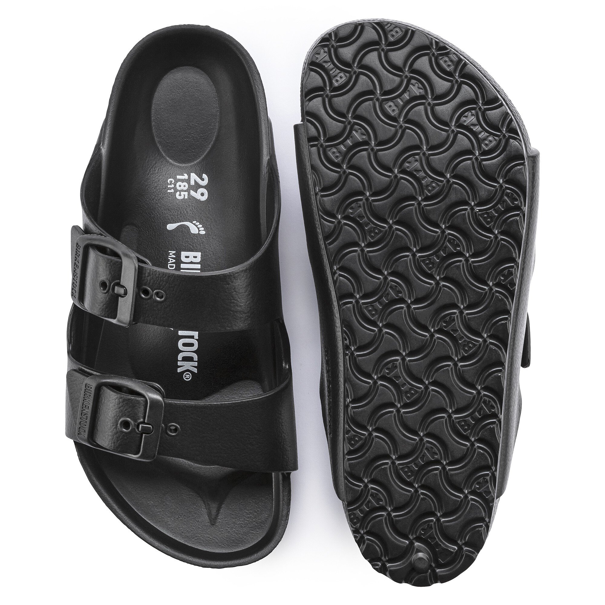 Black birkenstocks kids outlet