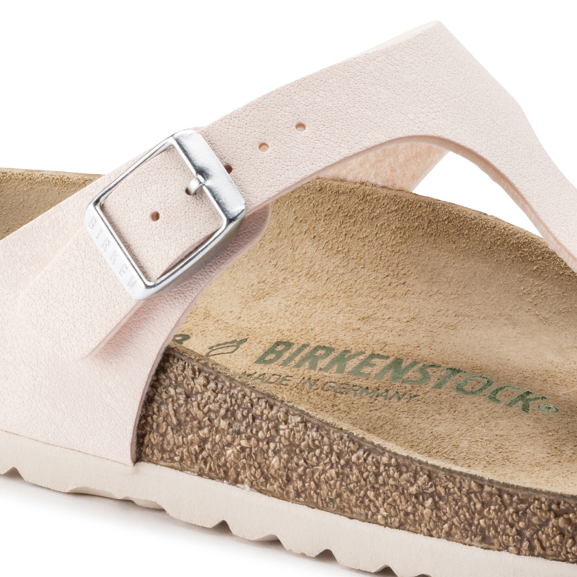 birkenstock gizeh vegan brushed rose