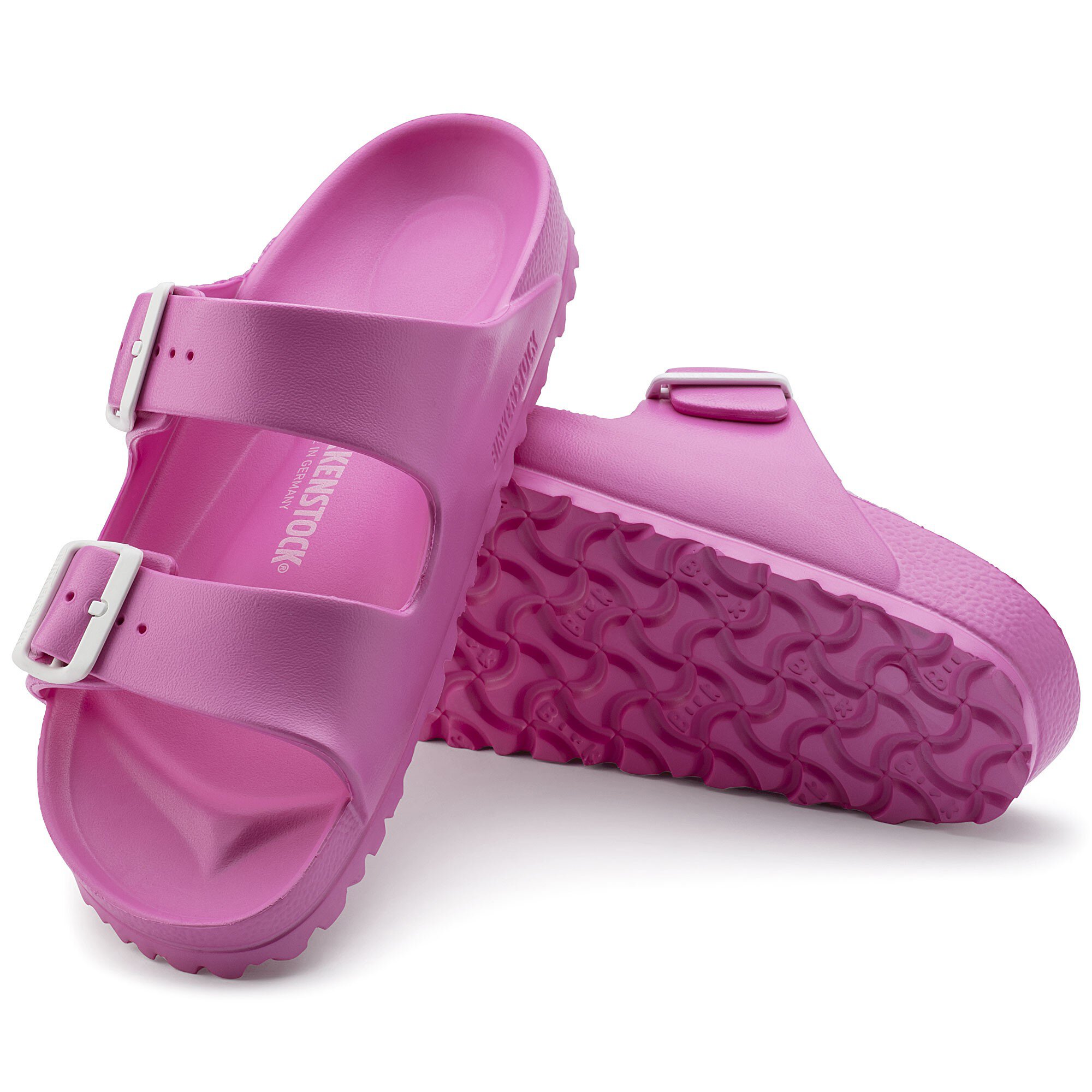 rubber birkenstock purple