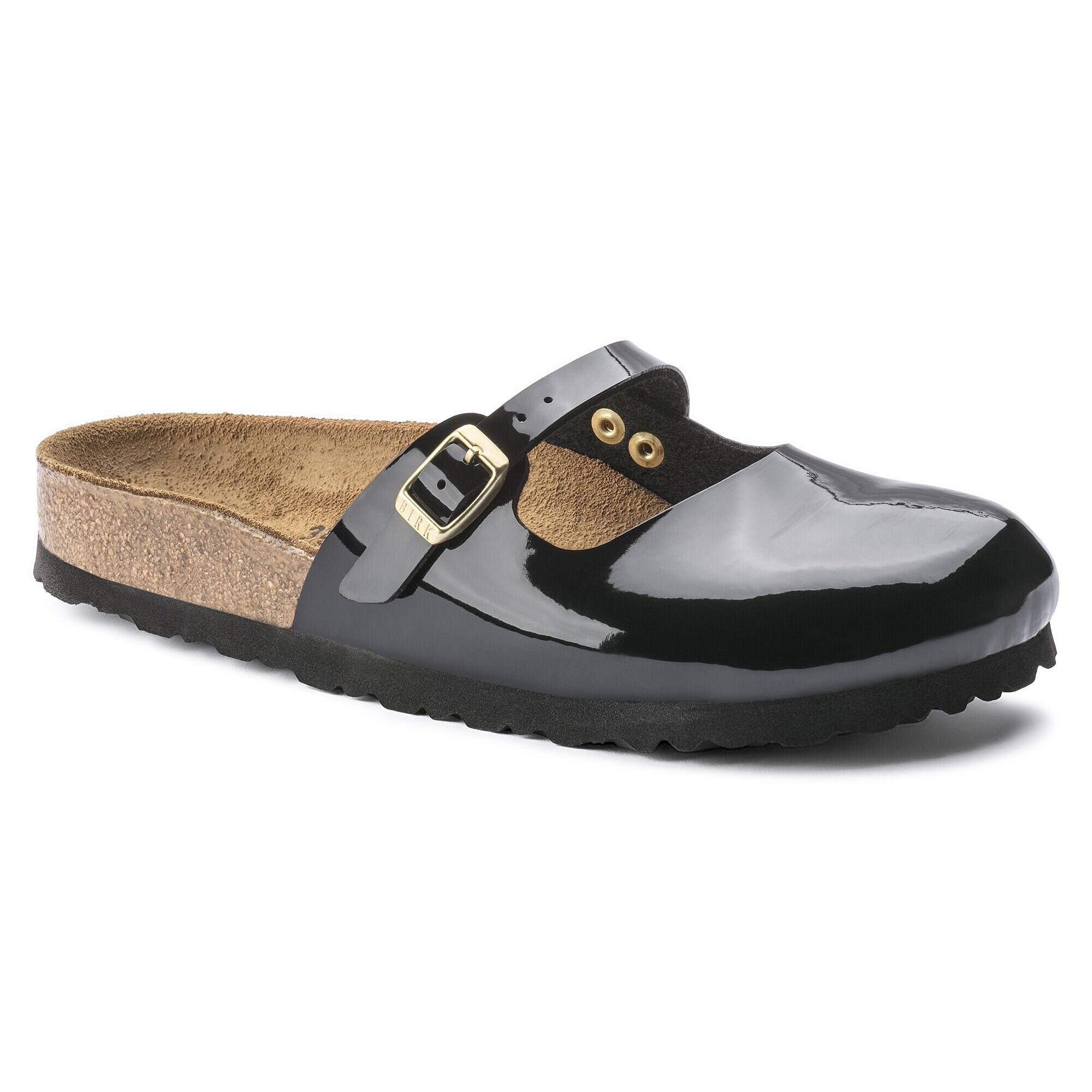 birkenstock patent black