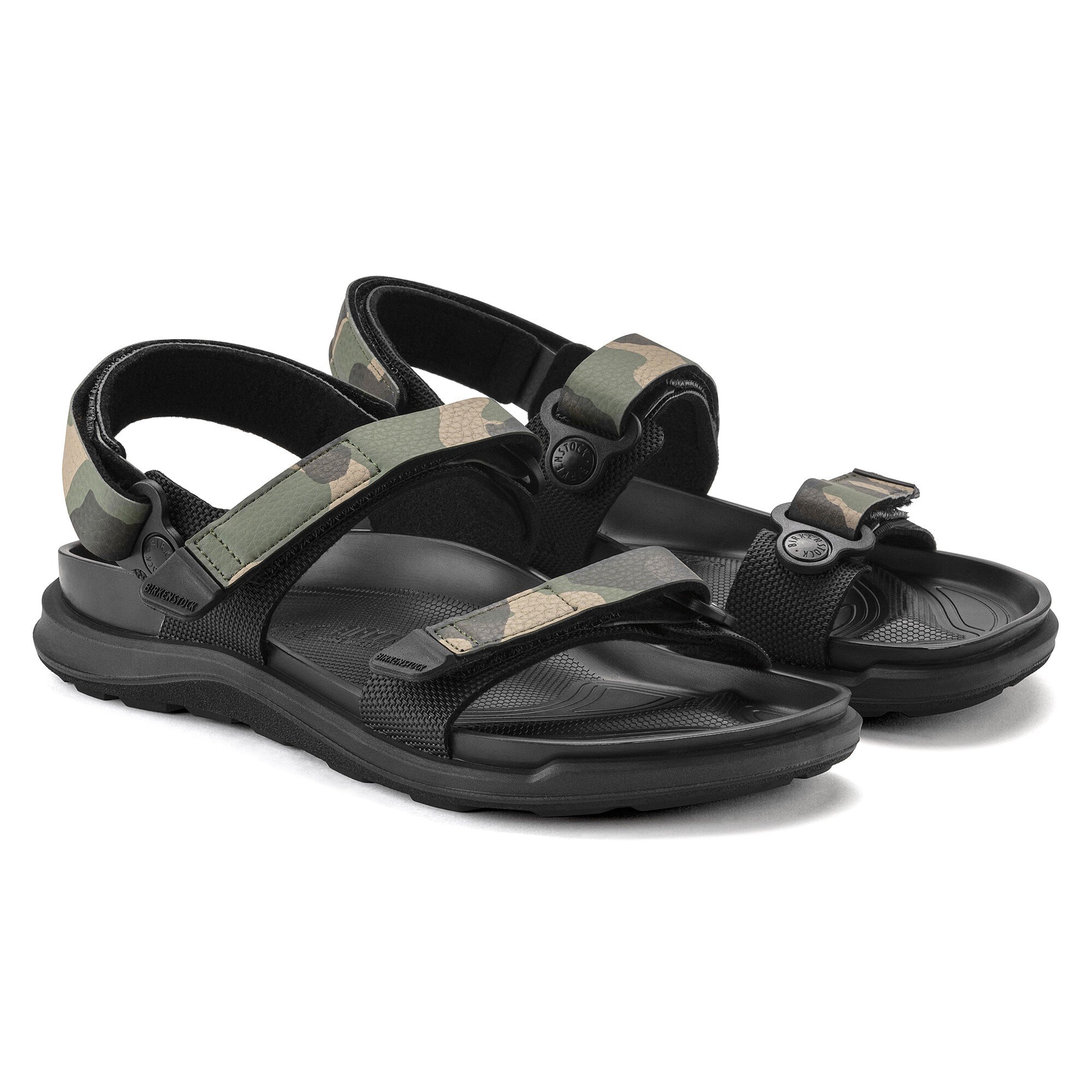 Afbrydelse selvfølgelig Charlotte Bronte Kalahari Women Birko-Flor Futura Black Half Camo | BIRKENSTOCK