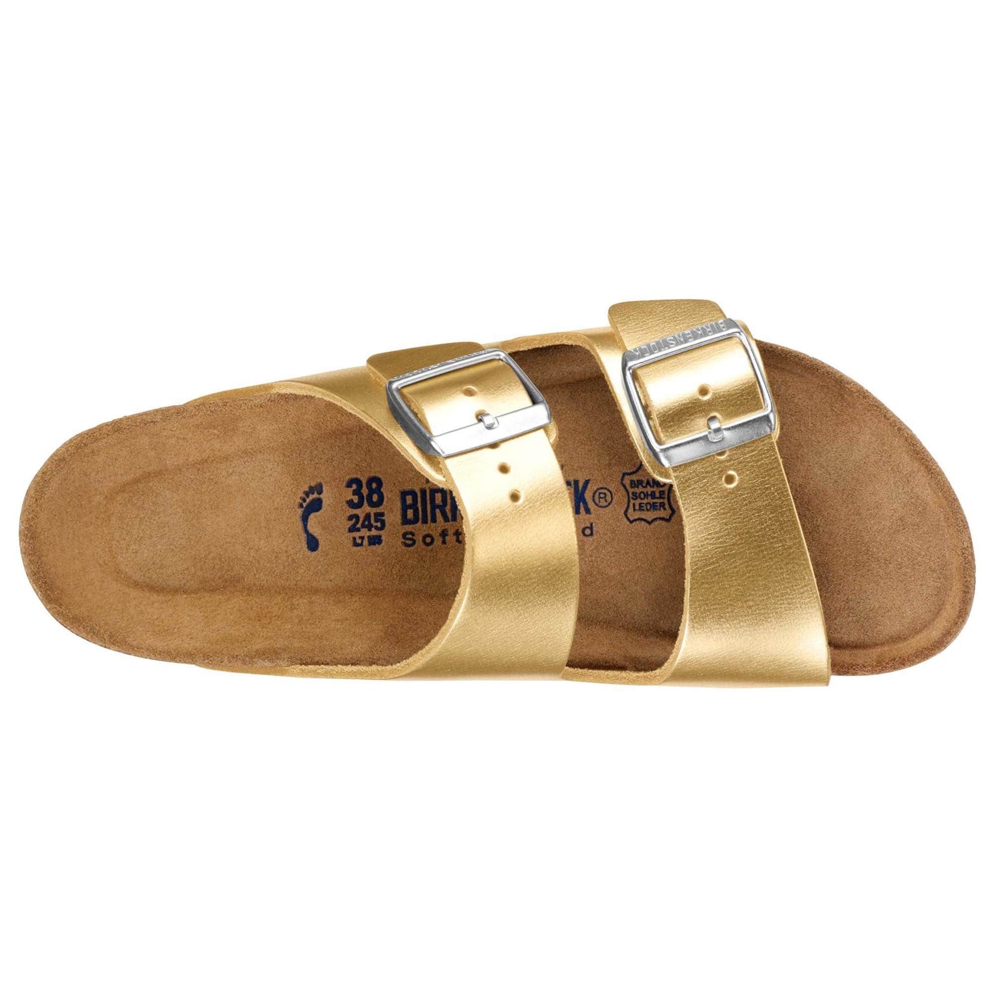 Birkenstock Arizona Soft Footbed gold metallic