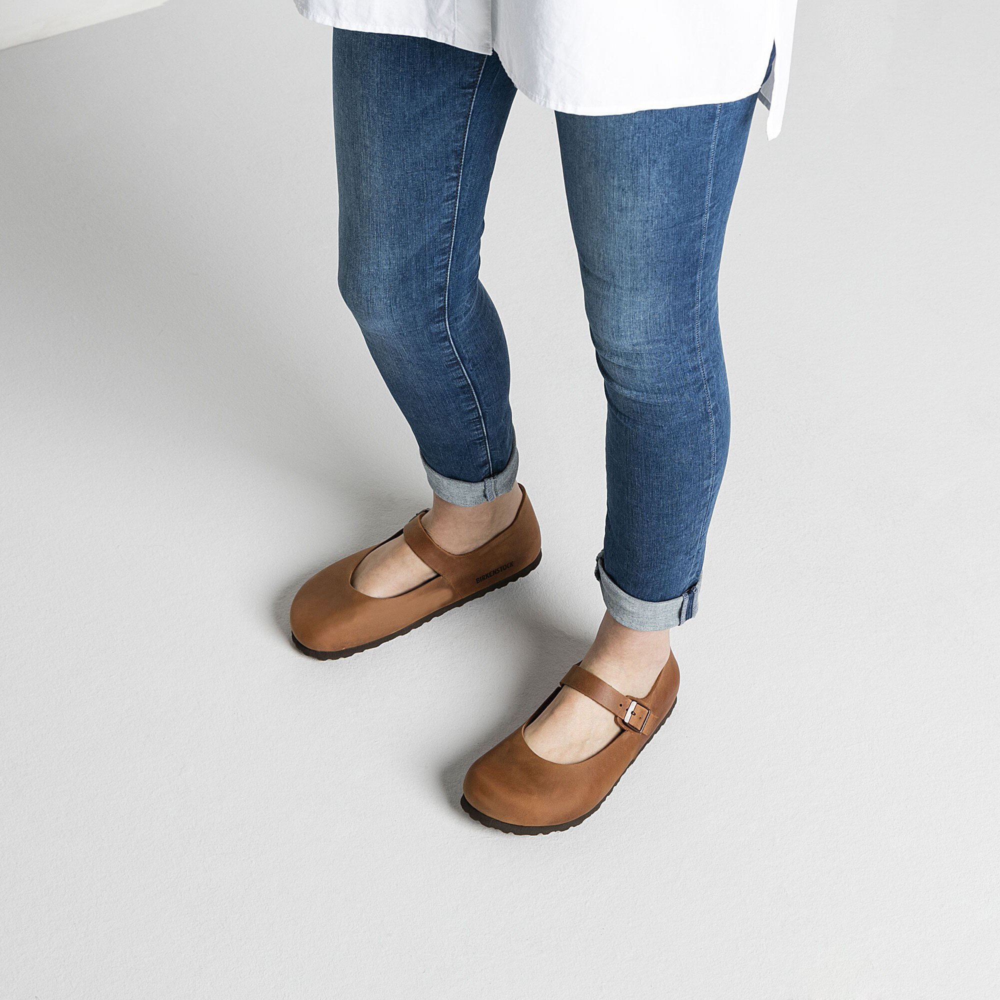 white rubber birkenstocks size 36