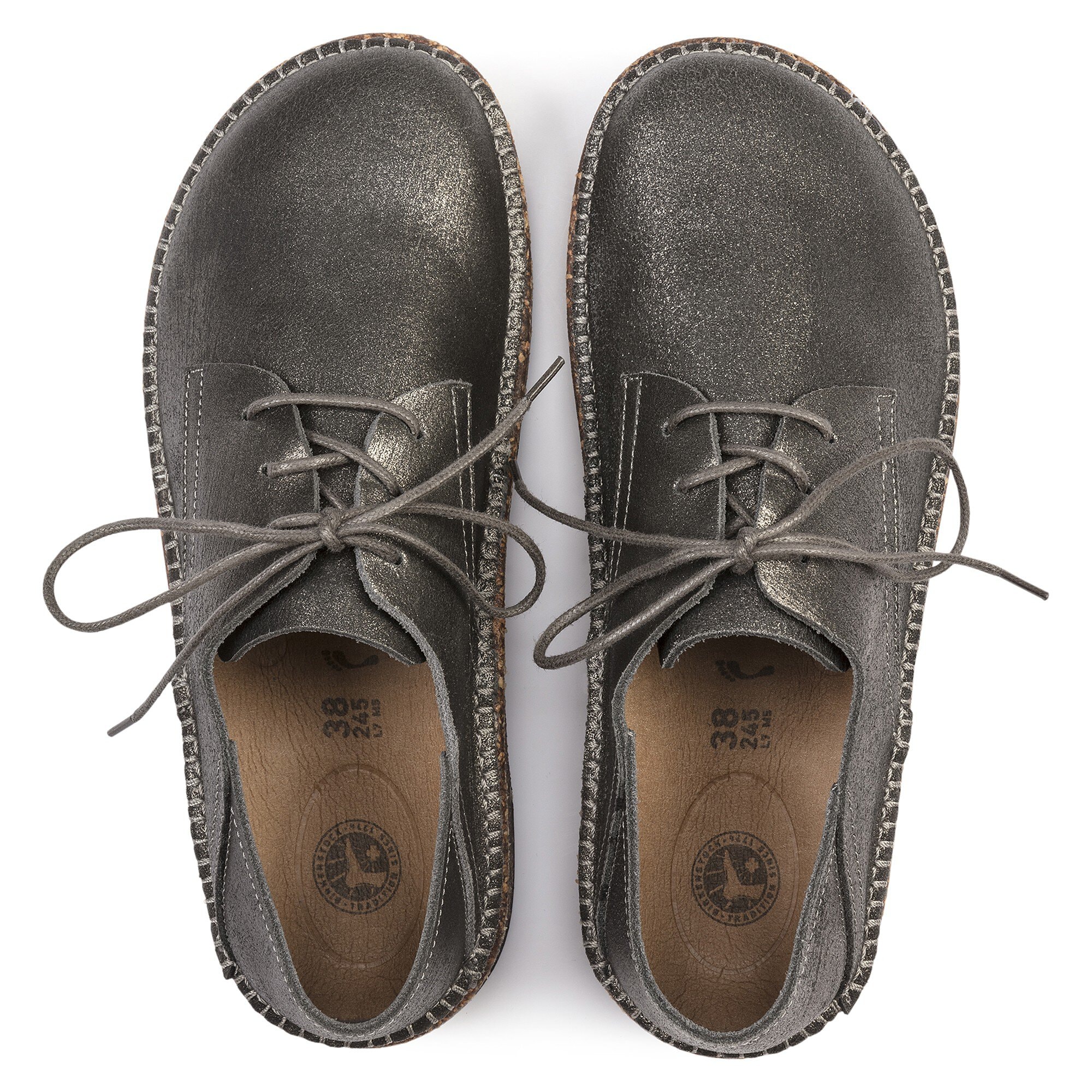 Birkenstock gary best sale silver
