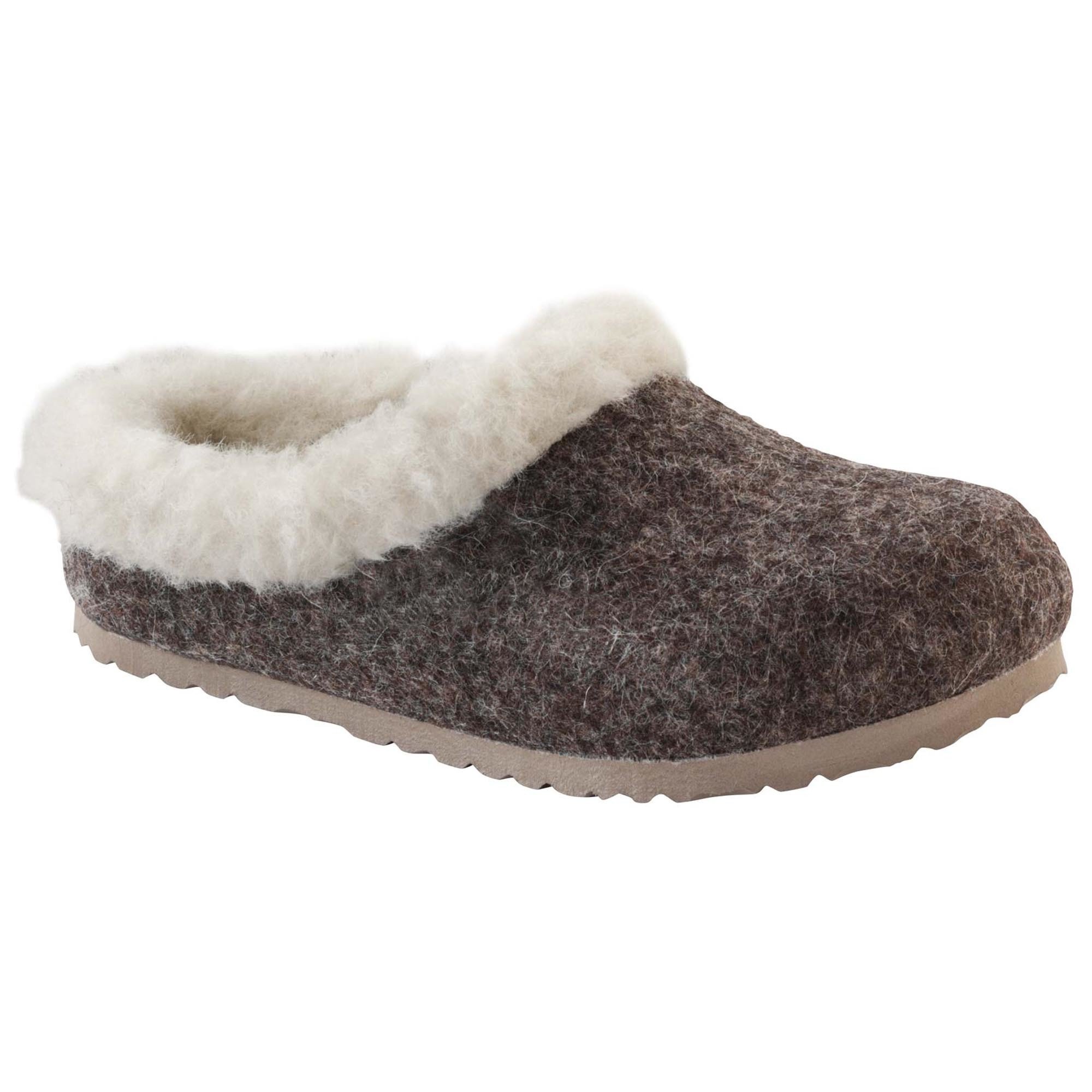 birkenstock wool slippers