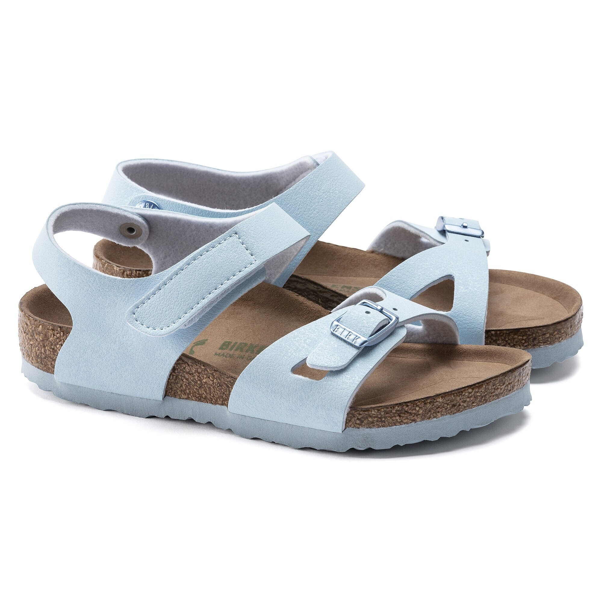 Intens meditatie Heup Colorado Kids Birko-Flor Nubuck Light Blue | BIRKENSTOCK