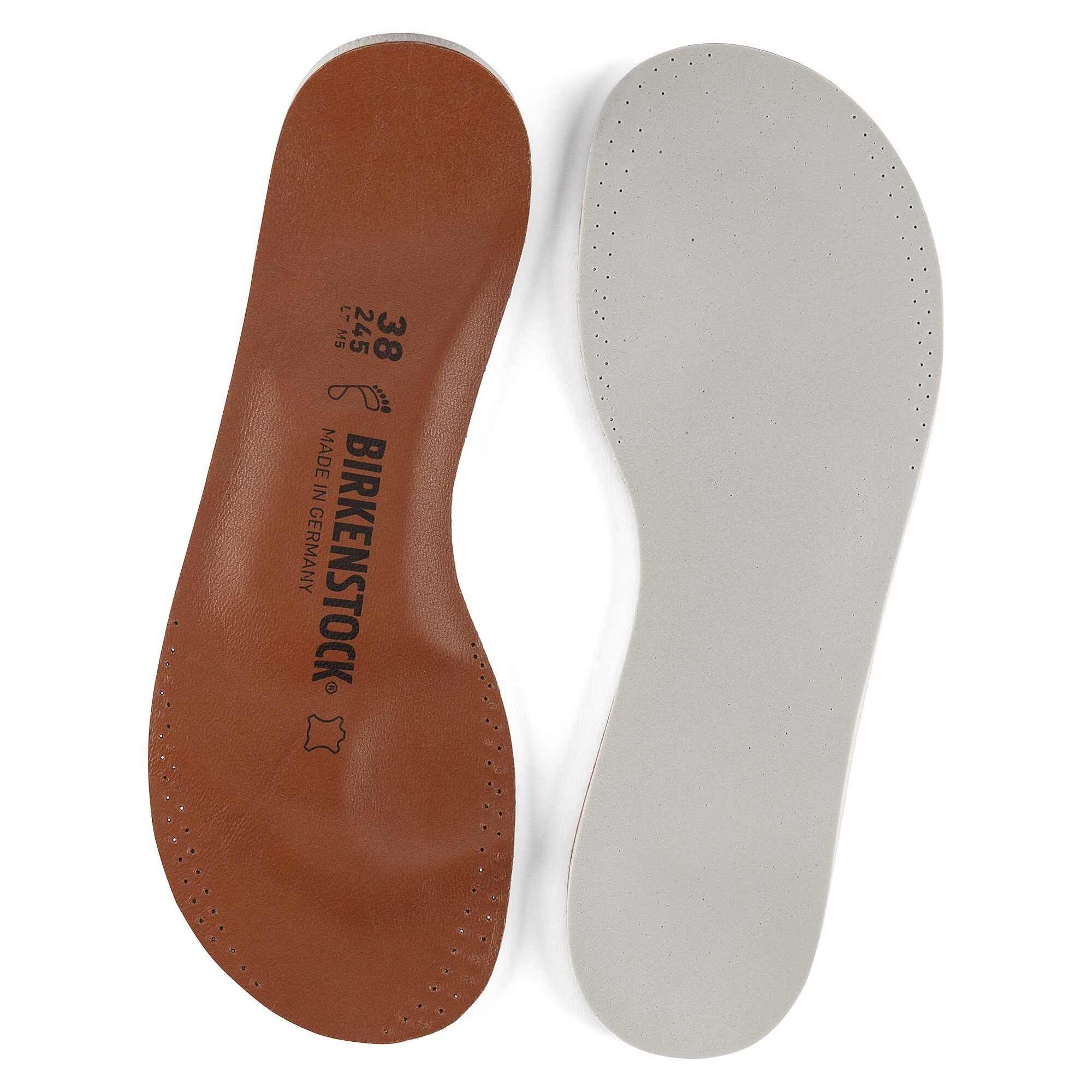 Ongunstig hanger Vorming Comfort voetbedzool Leer Brown | BIRKENSTOCK