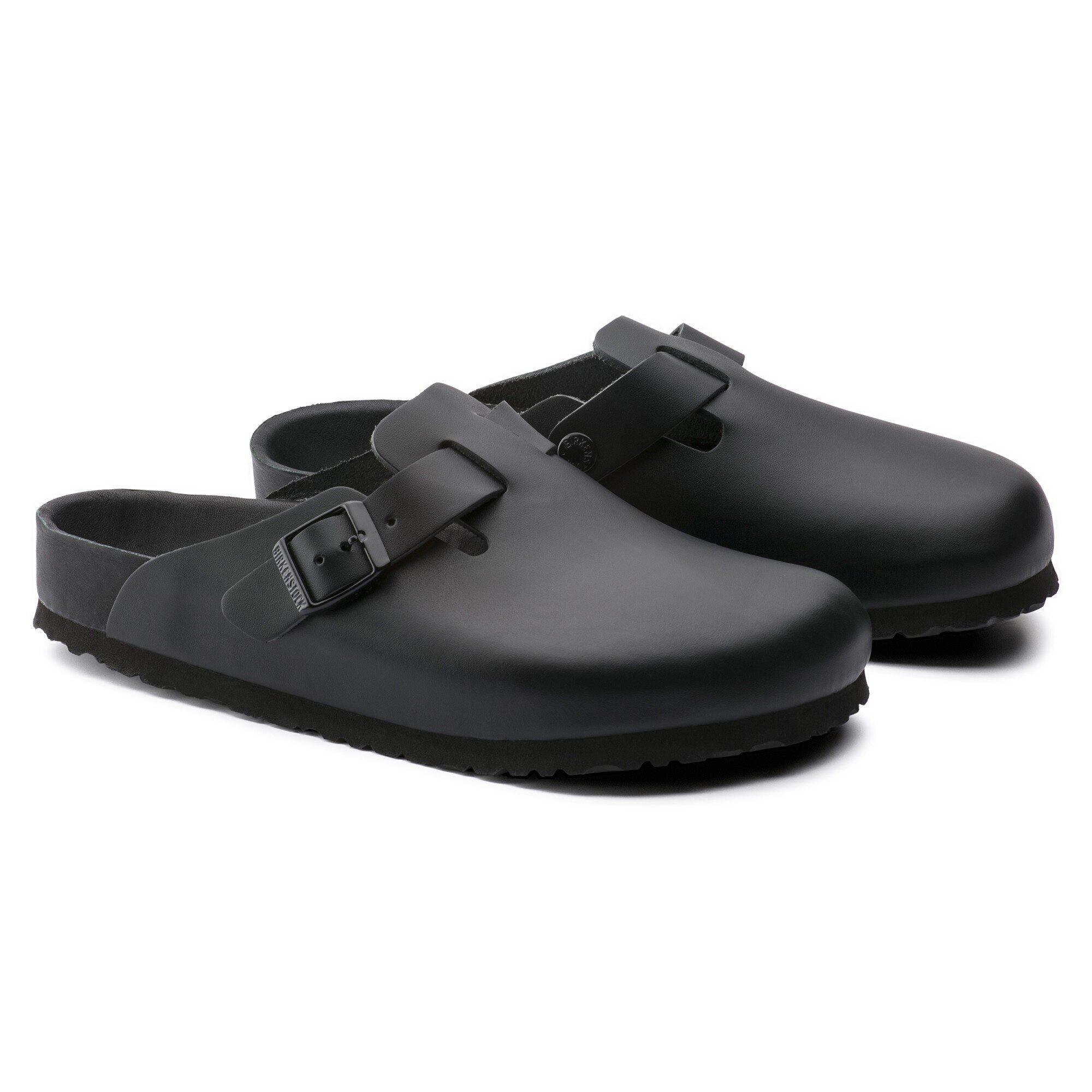 birkenstock boston natural leather