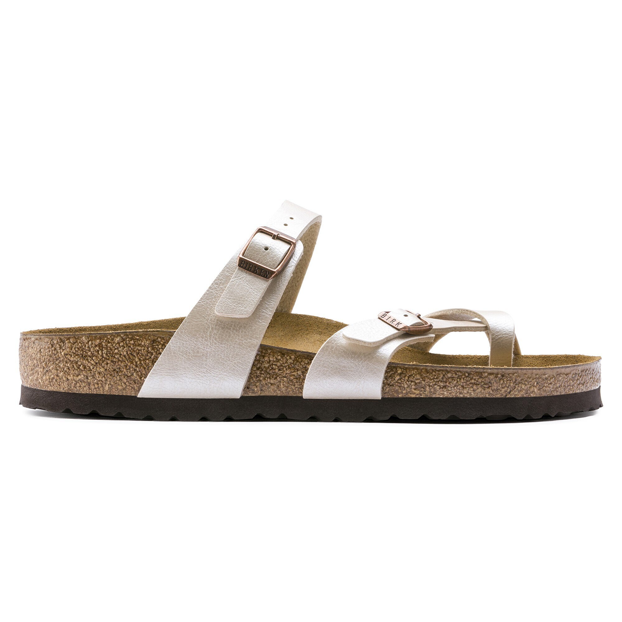 Mayari Birko Flor Graceful Pearl White BIRKENSTOCK