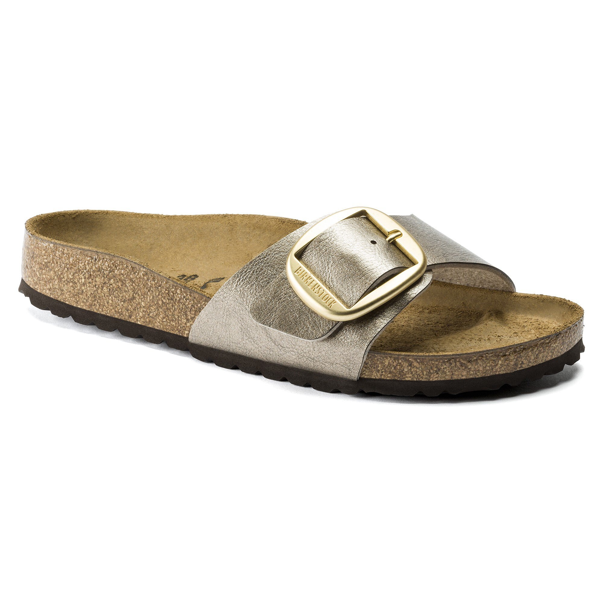 Madrid Big Buckle Birko-Flor Graceful Taupe | BIRKENSTOCK