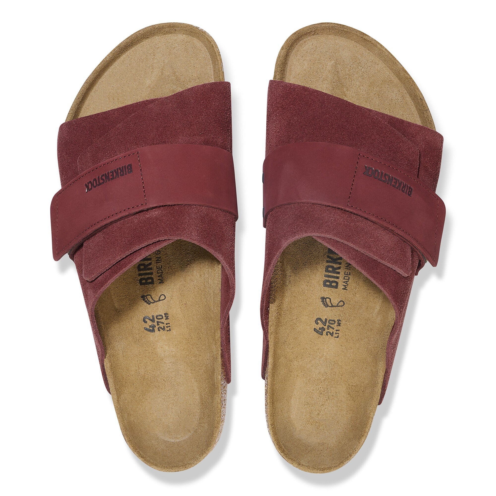 Kyoto Nubuck Leather/Suede Zinfandel BIRKENSTOCK