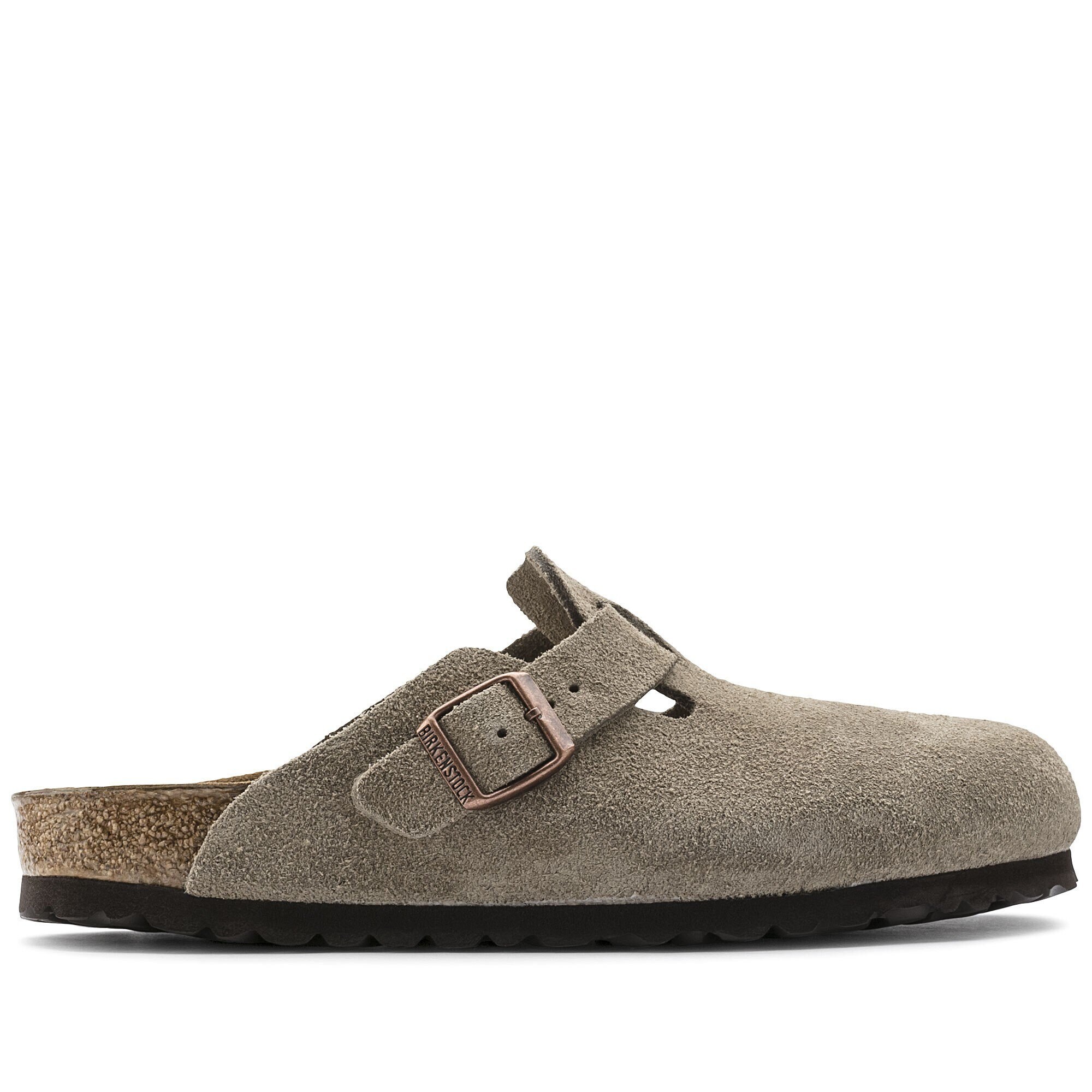 Birkenstock ブラック Boston 42R ボストン　スエード BIRKENSTOCK ビルケンシュトック ボストン チャンキー スエード
