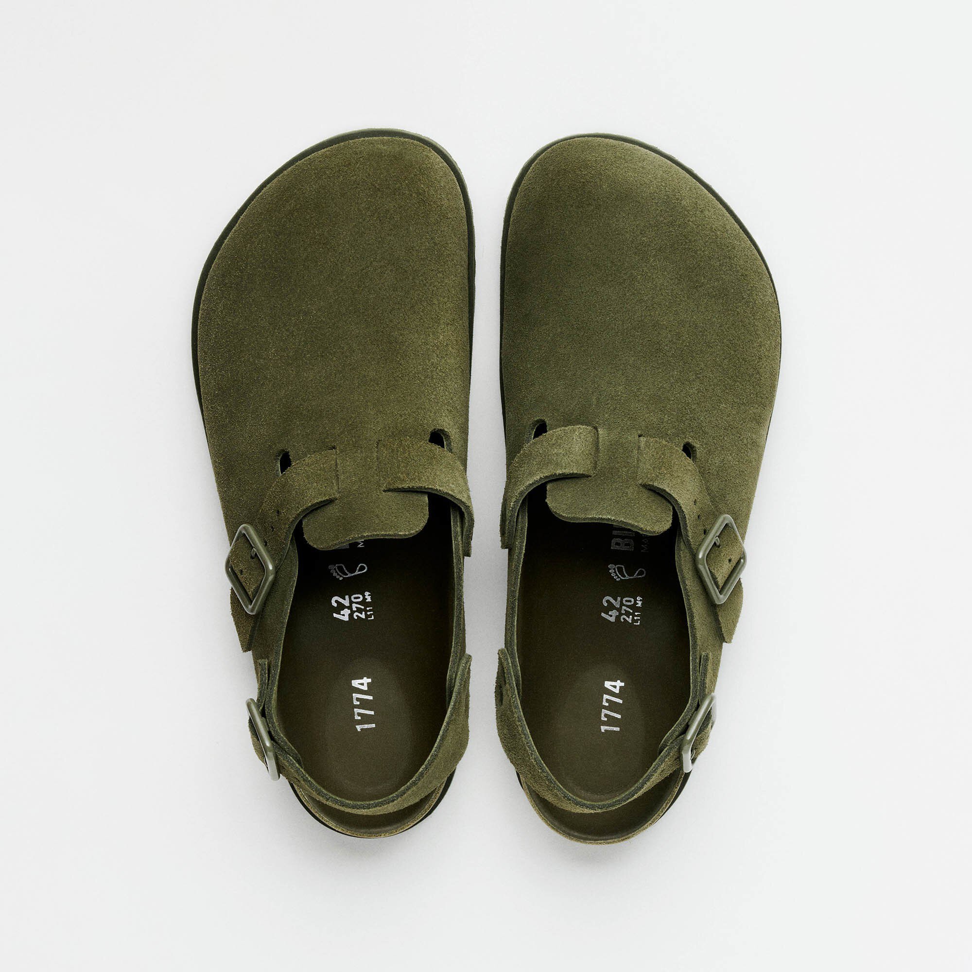 Forest green hot sale birkenstock